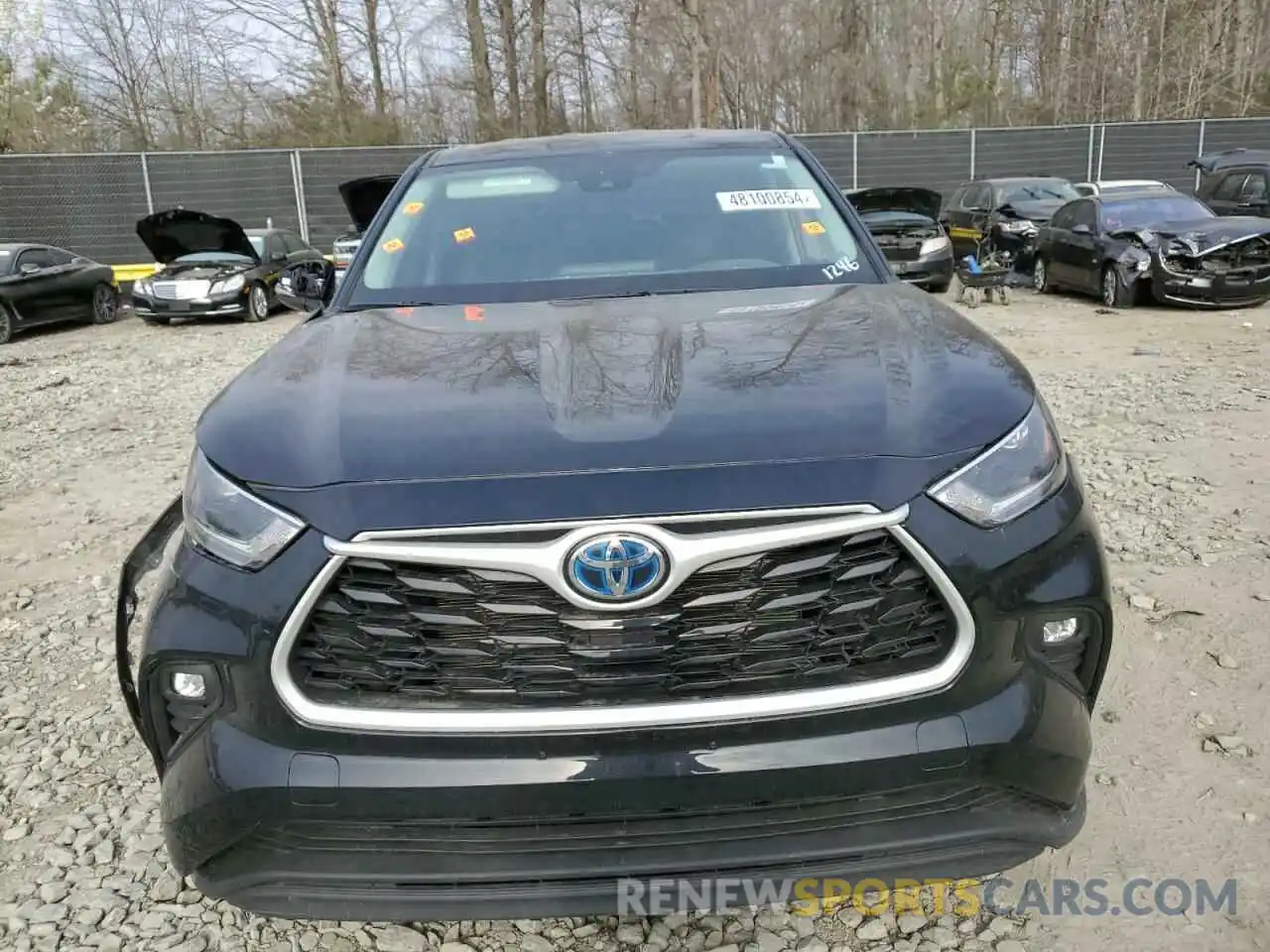 5 Photograph of a damaged car 5TDBBRCH1MS536175 TOYOTA HIGHLANDER 2021