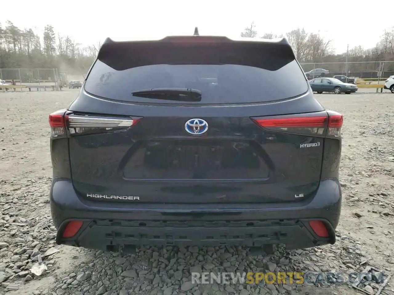 6 Photograph of a damaged car 5TDBBRCH1MS536175 TOYOTA HIGHLANDER 2021