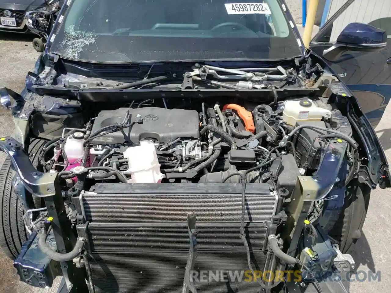 7 Photograph of a damaged car 5TDBBRCH5MS517712 TOYOTA HIGHLANDER 2021