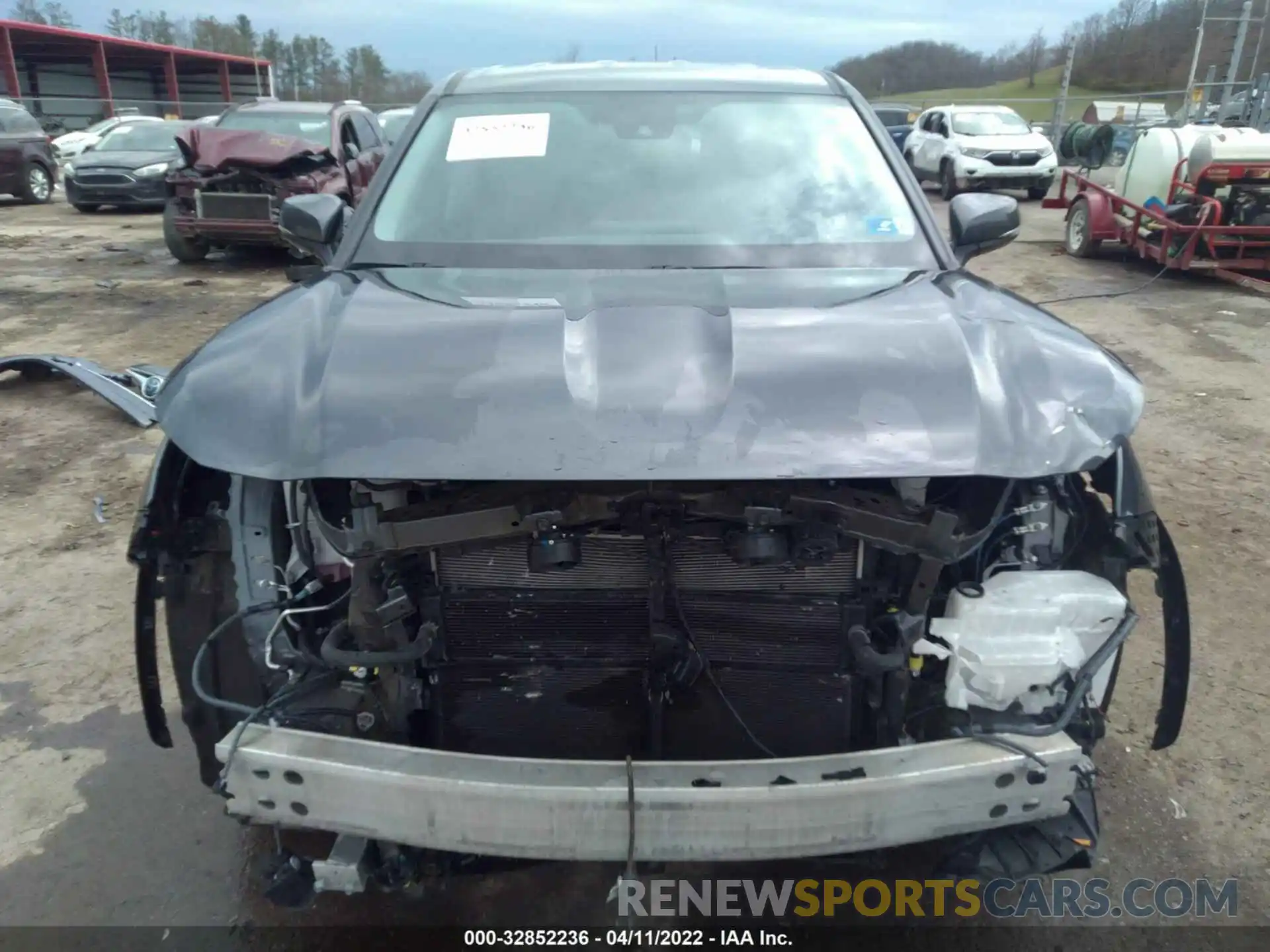 6 Photograph of a damaged car 5TDBBRCHXMS521710 TOYOTA HIGHLANDER 2021