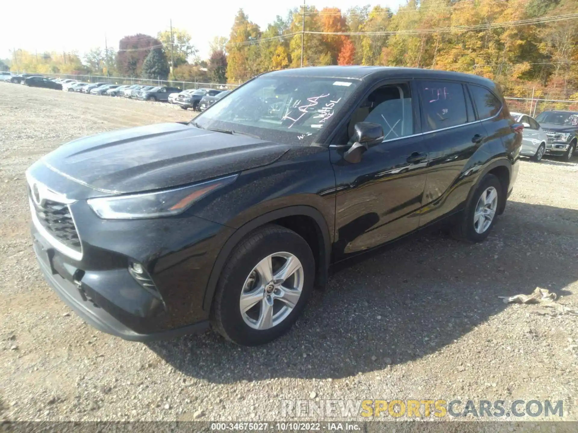 2 Photograph of a damaged car 5TDBZRBH0MS119305 TOYOTA HIGHLANDER 2021