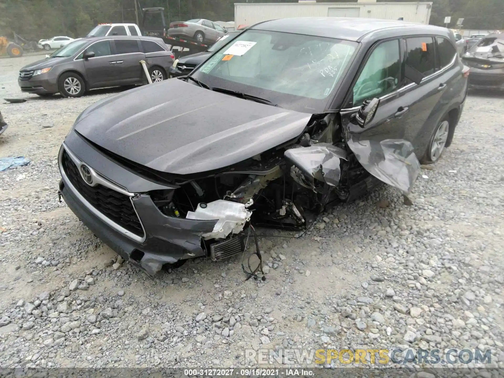 6 Photograph of a damaged car 5TDBZRBH0MS544068 TOYOTA HIGHLANDER 2021