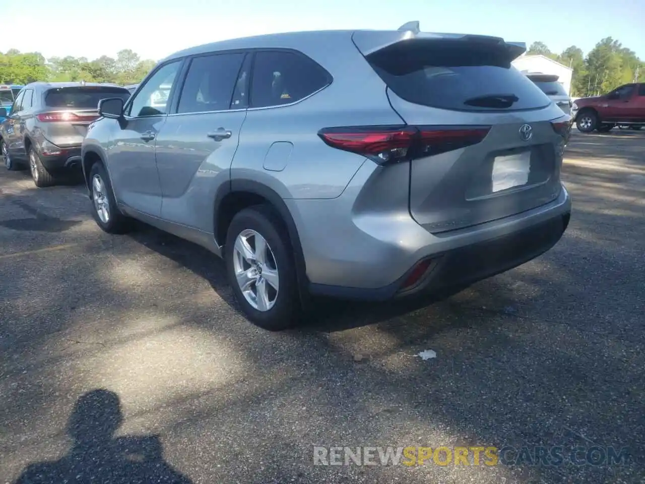 3 Photograph of a damaged car 5TDBZRBH0MS544491 TOYOTA HIGHLANDER 2021