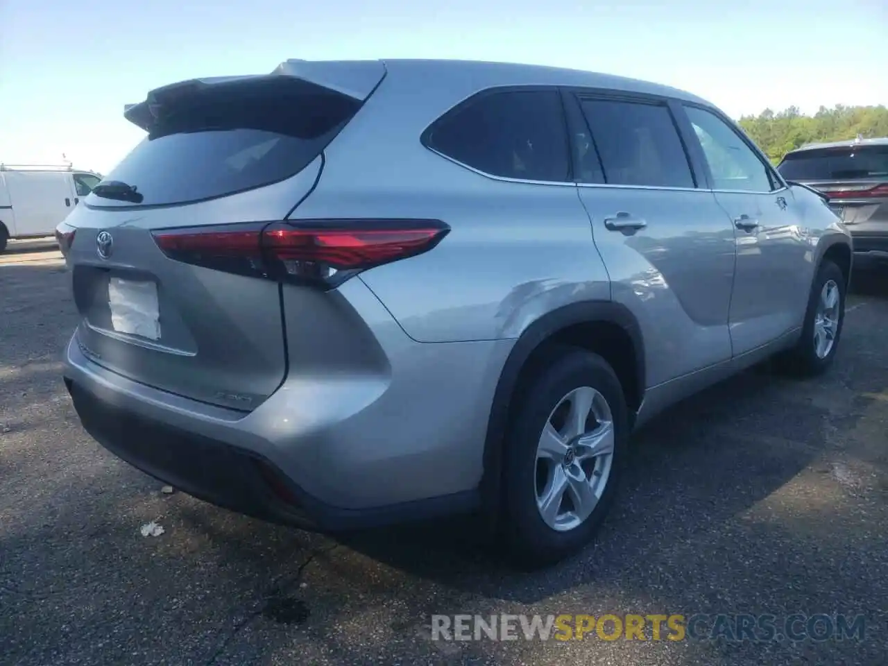 4 Photograph of a damaged car 5TDBZRBH0MS544491 TOYOTA HIGHLANDER 2021