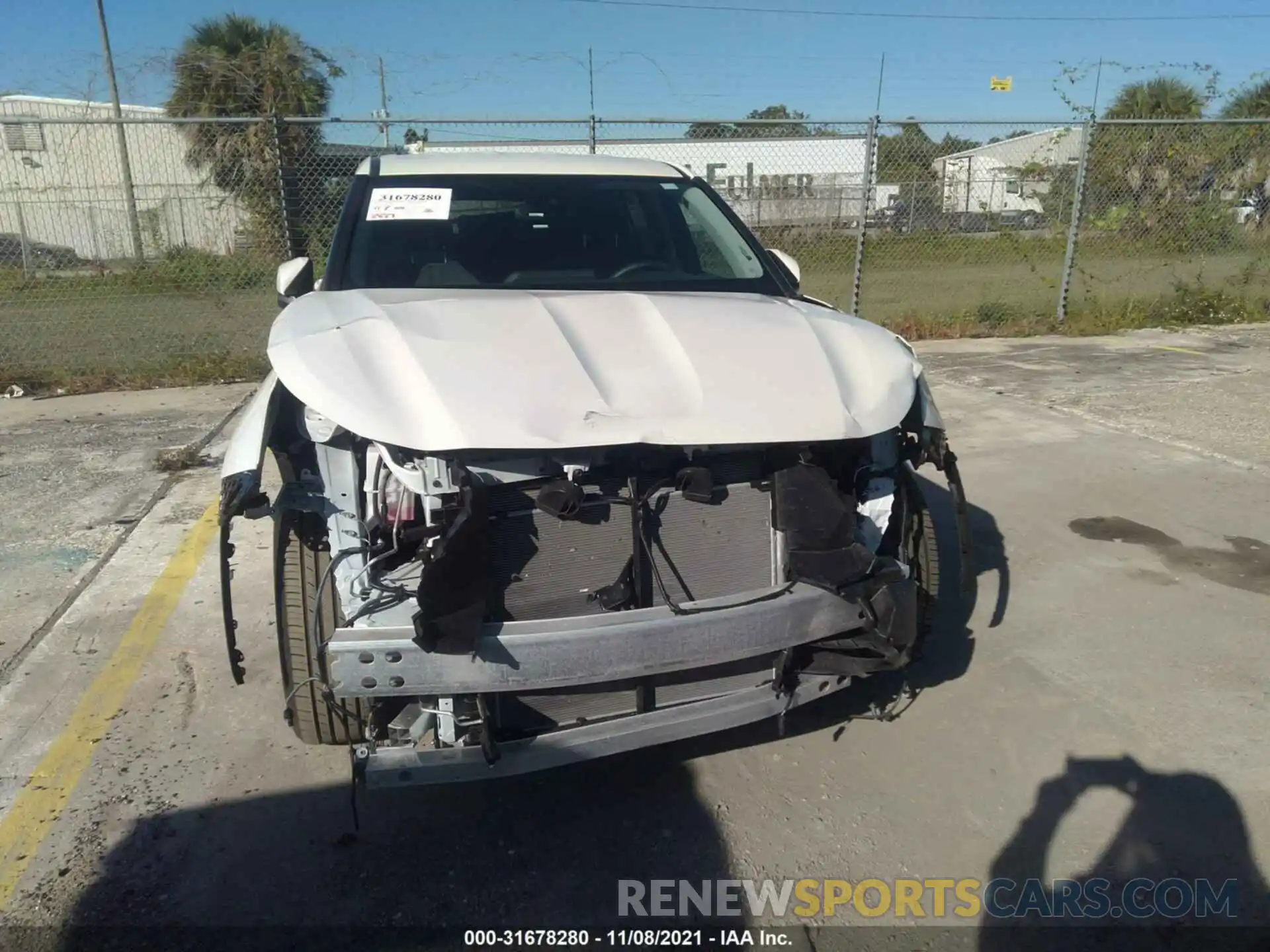 6 Photograph of a damaged car 5TDBZRBH1MS118213 TOYOTA HIGHLANDER 2021