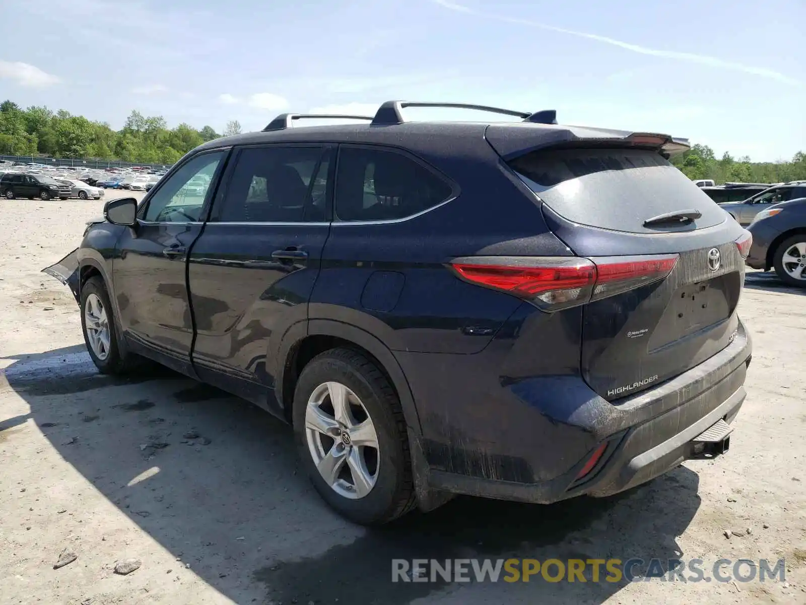 3 Photograph of a damaged car 5TDBZRBH2MS059723 TOYOTA HIGHLANDER 2021