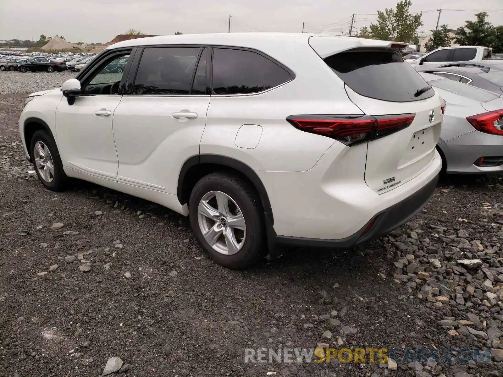 3 Photograph of a damaged car 5TDBZRBH3MS541441 TOYOTA HIGHLANDER 2021