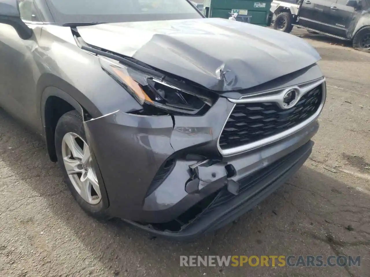 9 Photograph of a damaged car 5TDBZRBH4MS069511 TOYOTA HIGHLANDER 2021