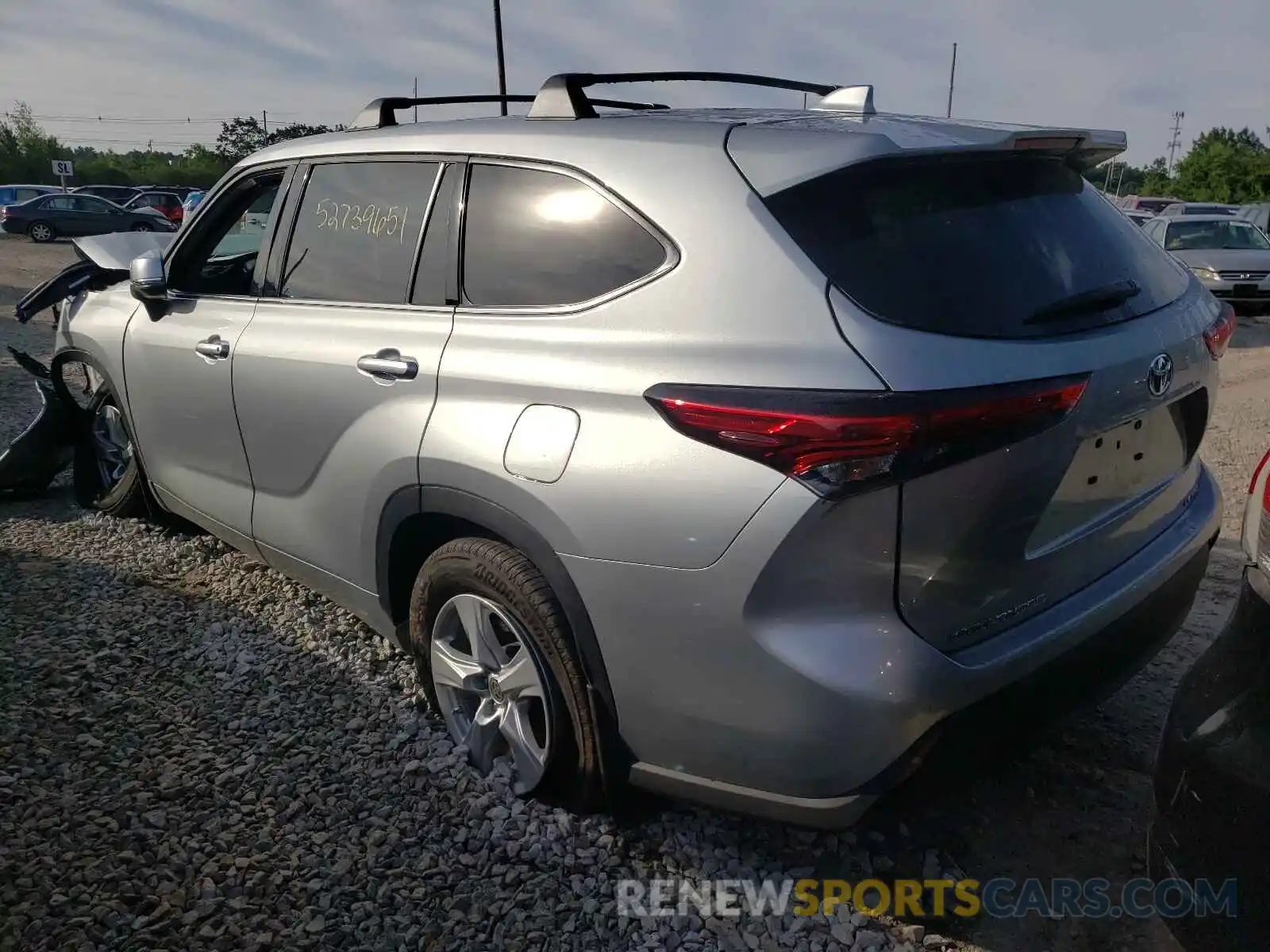 3 Photograph of a damaged car 5TDBZRBH4MS077009 TOYOTA HIGHLANDER 2021