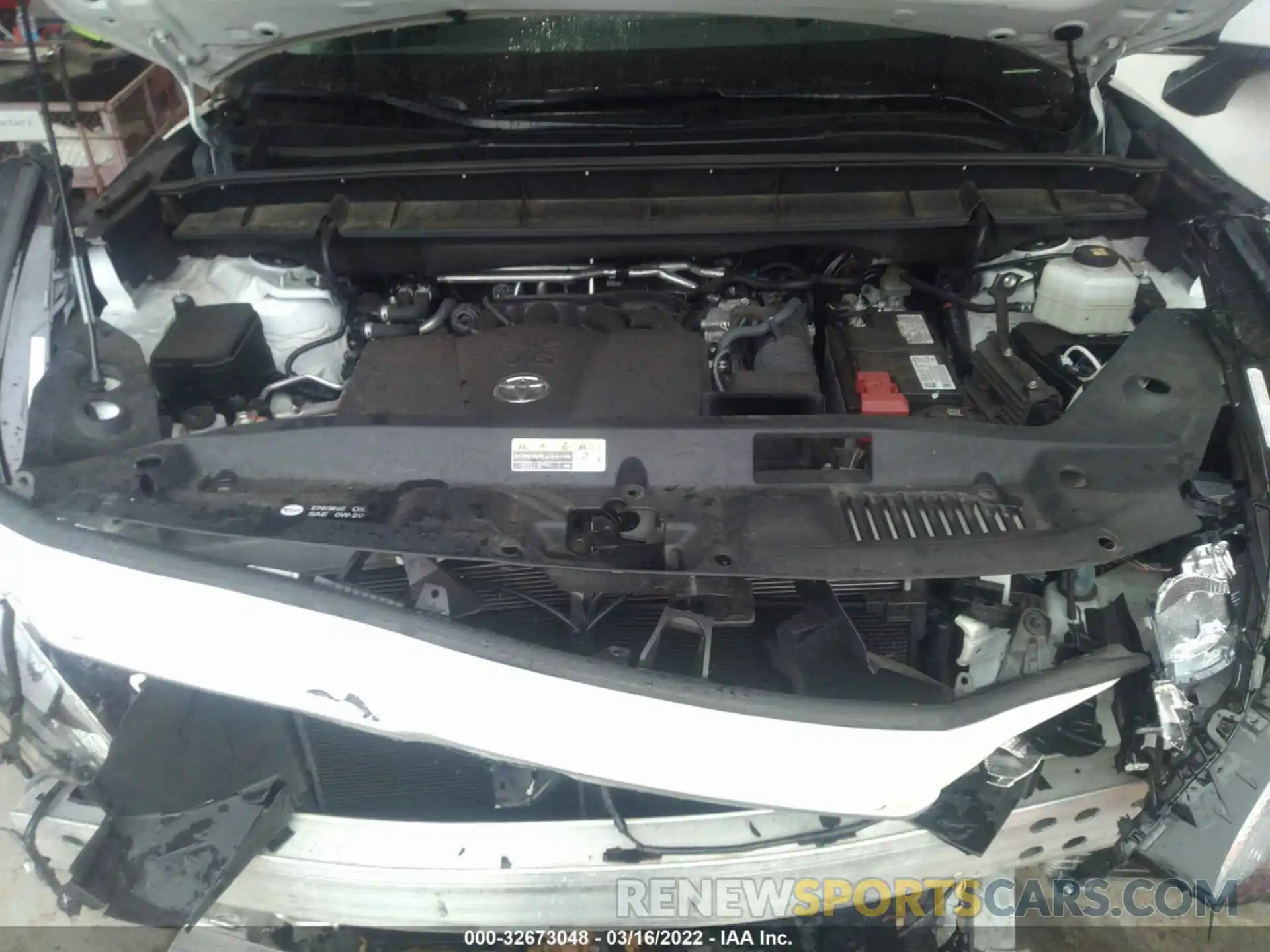 10 Фотография поврежденного автомобиля 5TDBZRBH4MS095638 TOYOTA HIGHLANDER 2021