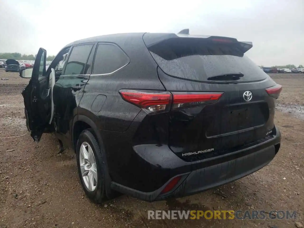 3 Photograph of a damaged car 5TDBZRBH4MS122787 TOYOTA HIGHLANDER 2021