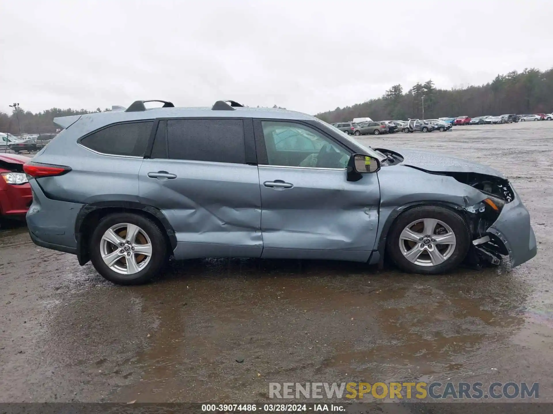 13 Photograph of a damaged car 5TDBZRBH4MS154297 TOYOTA HIGHLANDER 2021