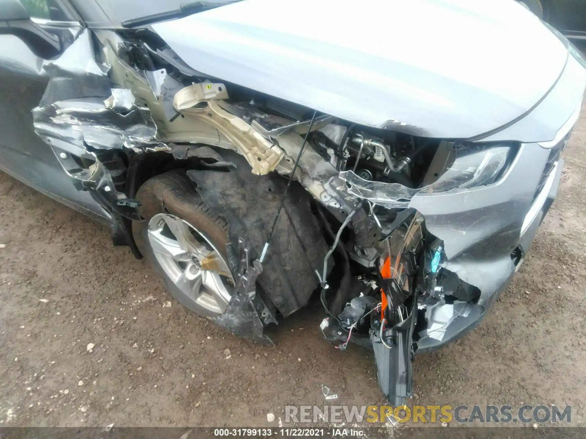 6 Photograph of a damaged car 5TDBZRBH4MS529122 TOYOTA HIGHLANDER 2021