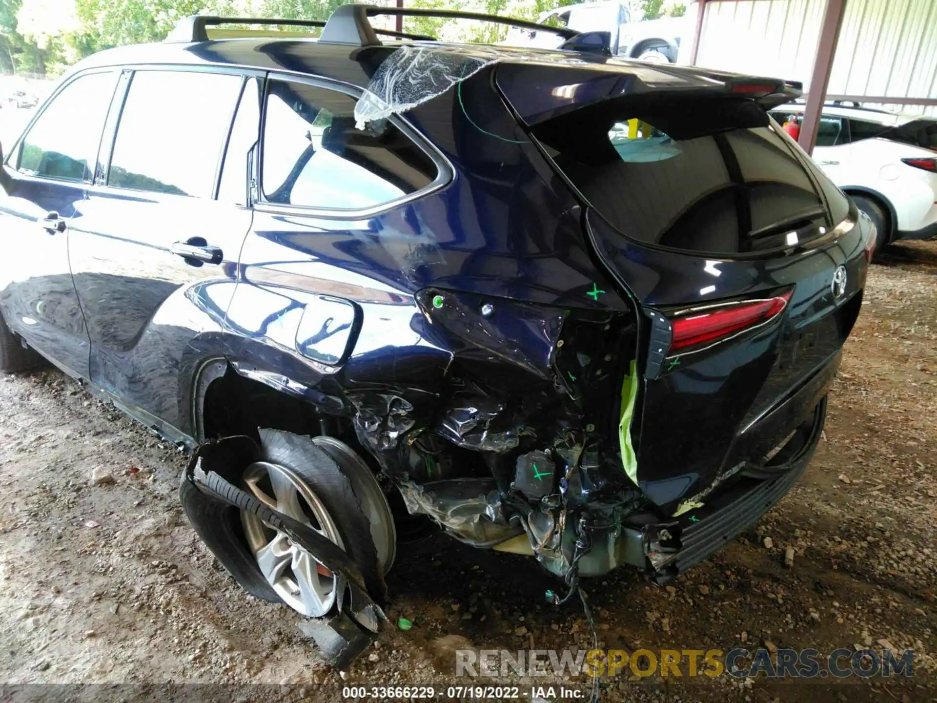 6 Photograph of a damaged car 5TDBZRBH6MS088870 TOYOTA HIGHLANDER 2021