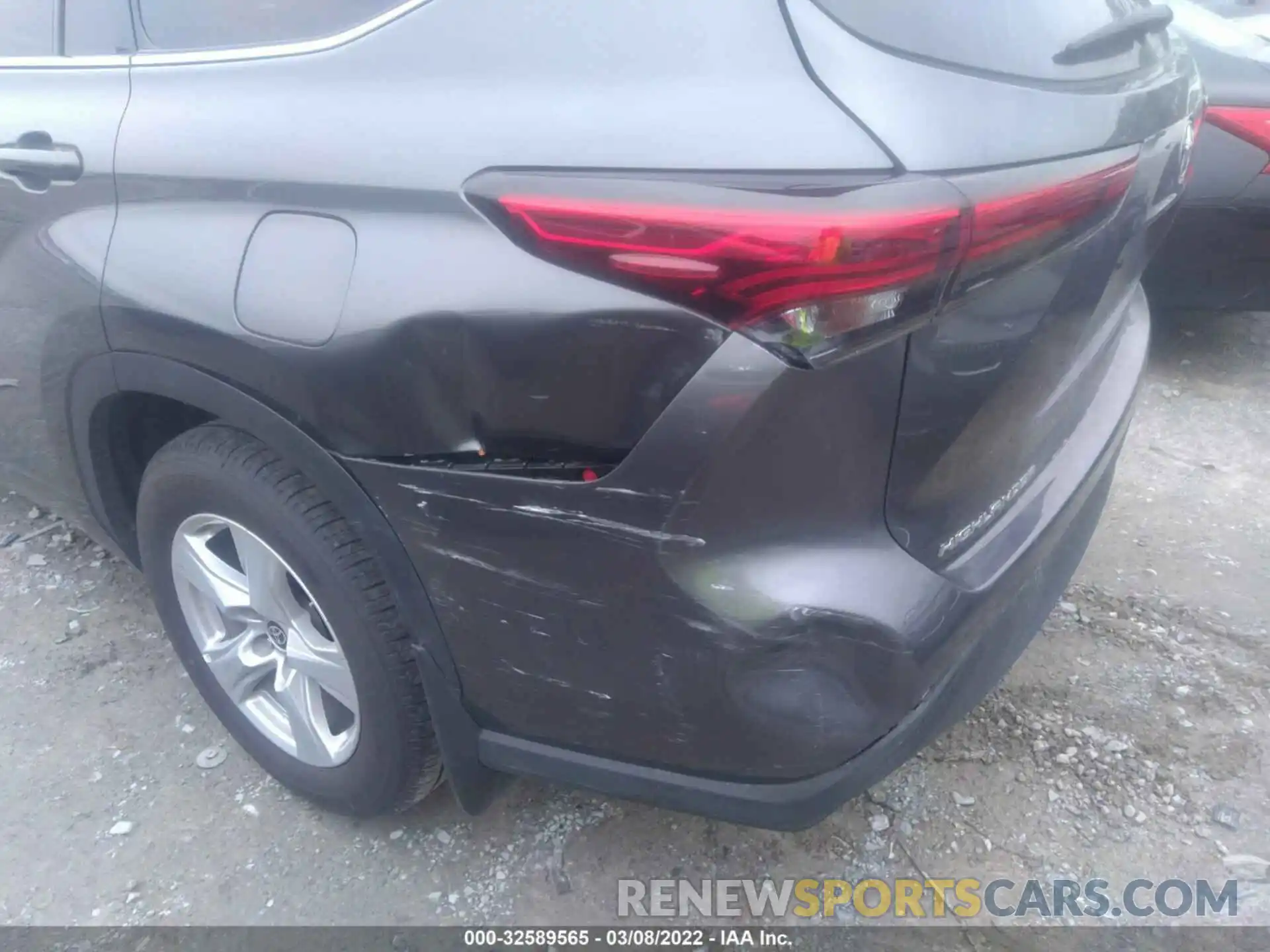 6 Photograph of a damaged car 5TDBZRBH6MS545144 TOYOTA HIGHLANDER 2021