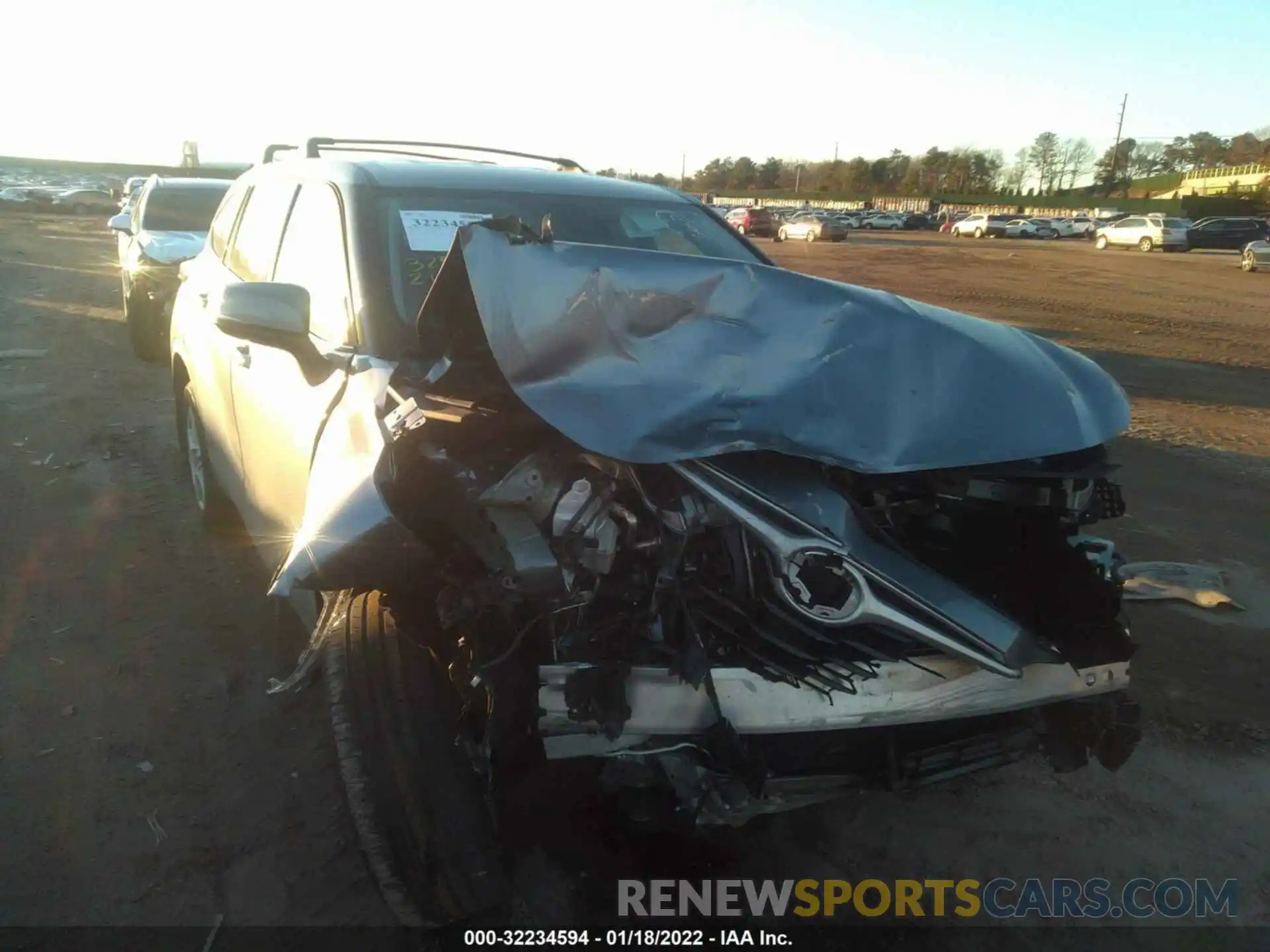 6 Photograph of a damaged car 5TDBZRBH7MS095097 TOYOTA HIGHLANDER 2021