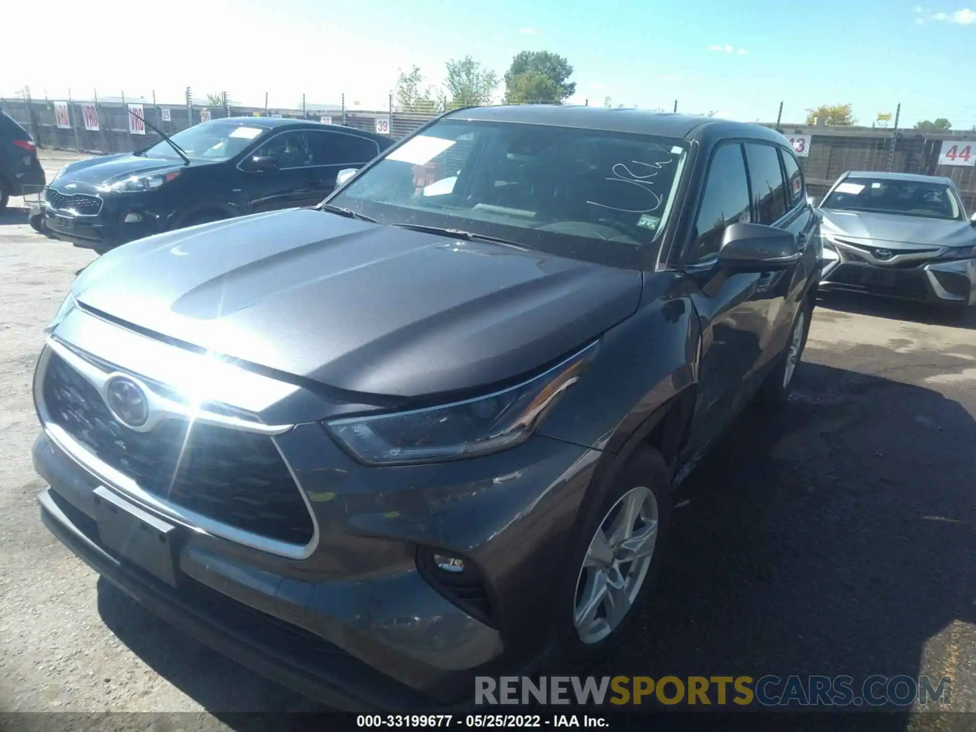 2 Photograph of a damaged car 5TDBZRBH7MS546822 TOYOTA HIGHLANDER 2021