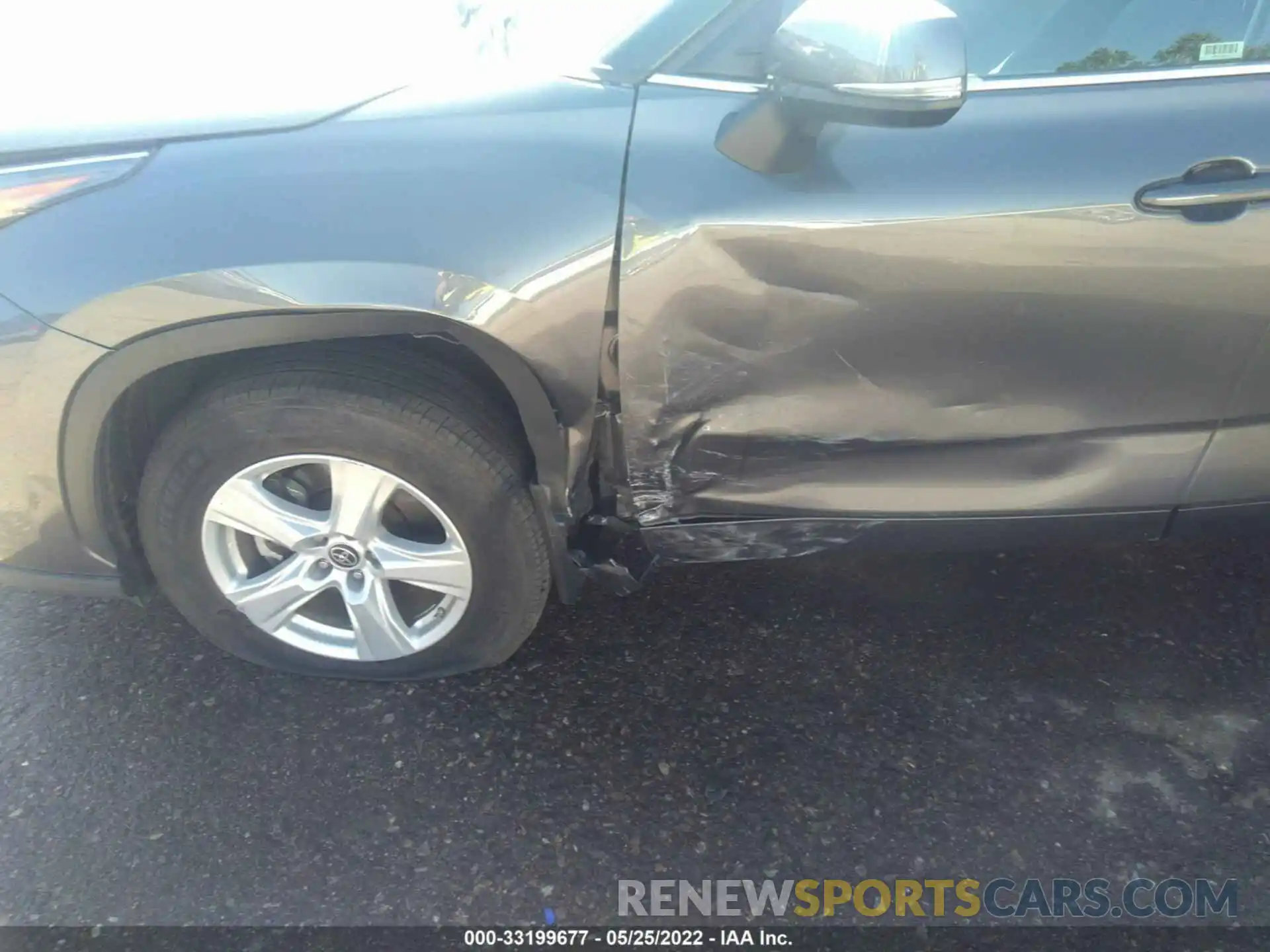 6 Photograph of a damaged car 5TDBZRBH7MS546822 TOYOTA HIGHLANDER 2021