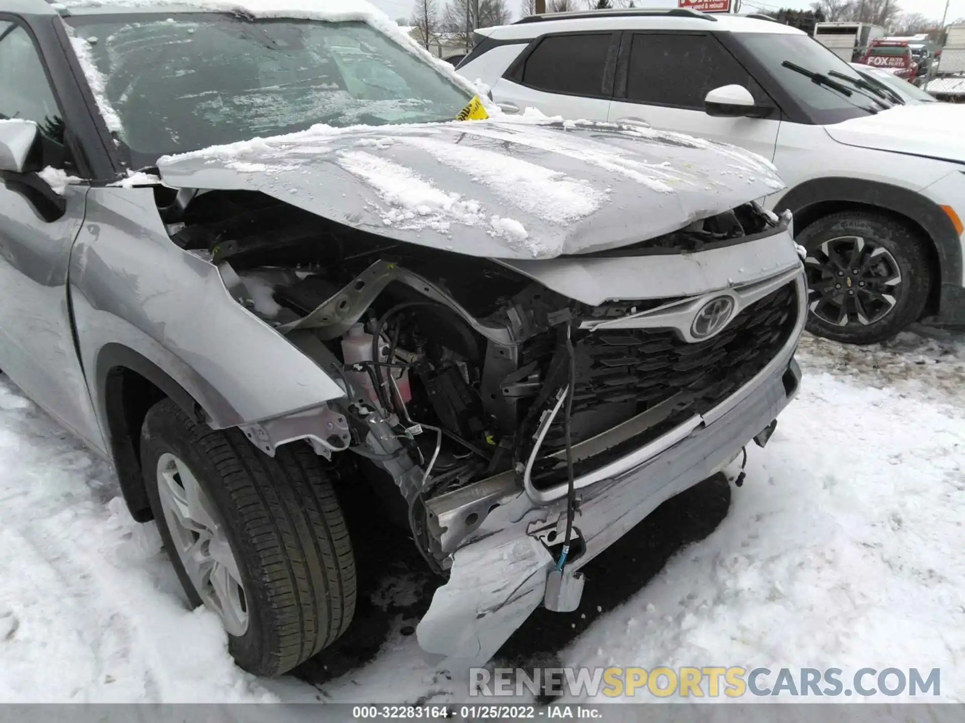 6 Photograph of a damaged car 5TDBZRBH8MS123344 TOYOTA HIGHLANDER 2021