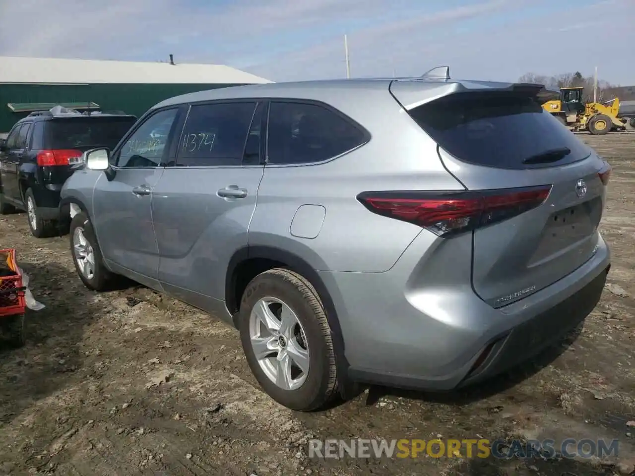 3 Photograph of a damaged car 5TDBZRBHXMS059310 TOYOTA HIGHLANDER 2021