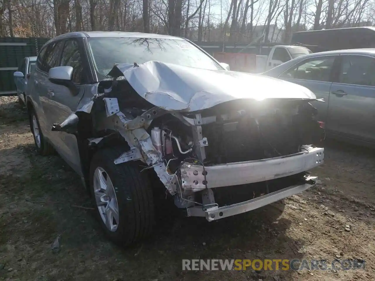 9 Photograph of a damaged car 5TDBZRBHXMS059310 TOYOTA HIGHLANDER 2021