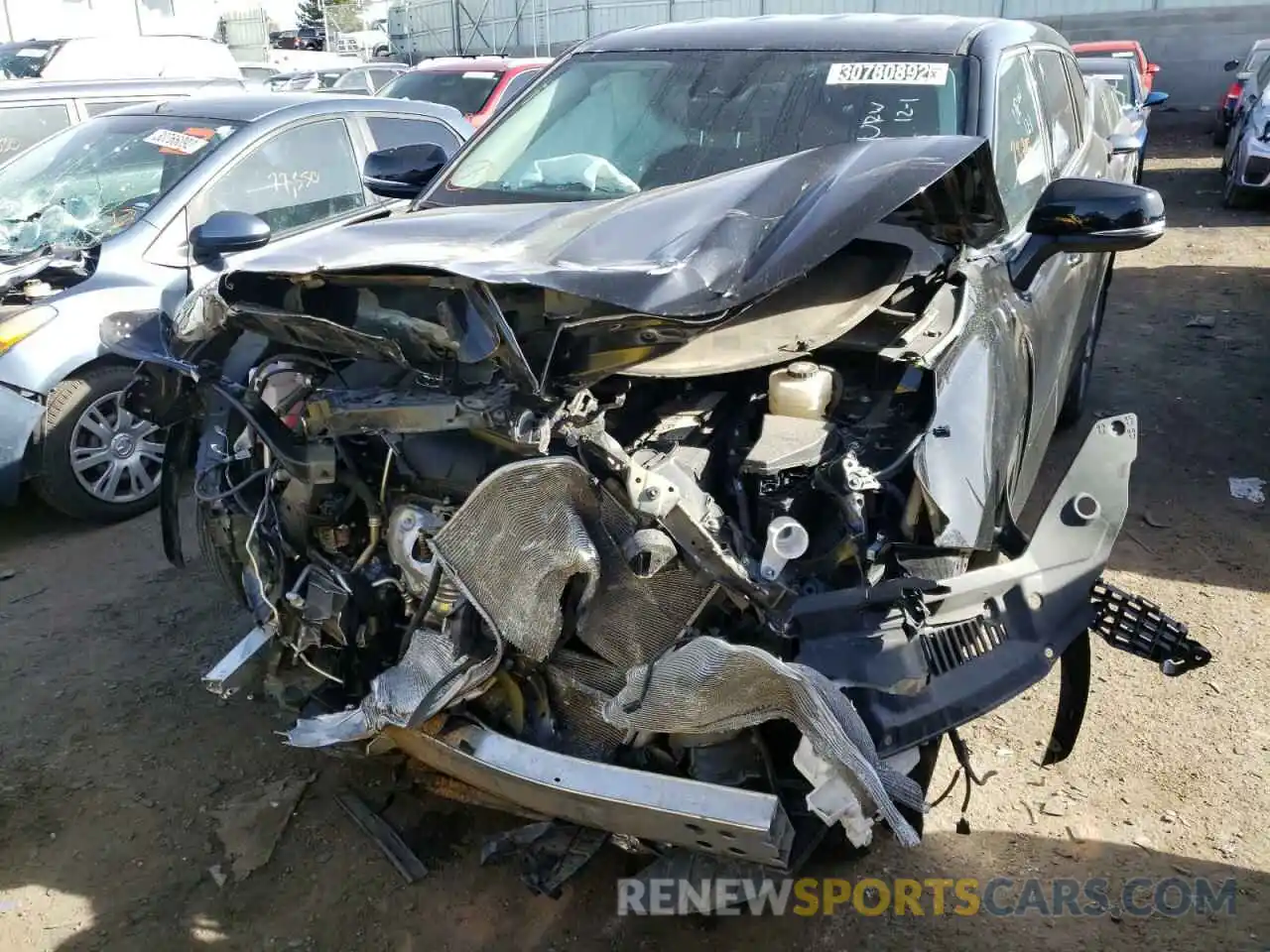 9 Photograph of a damaged car 5TDBZRBHXMS122146 TOYOTA HIGHLANDER 2021