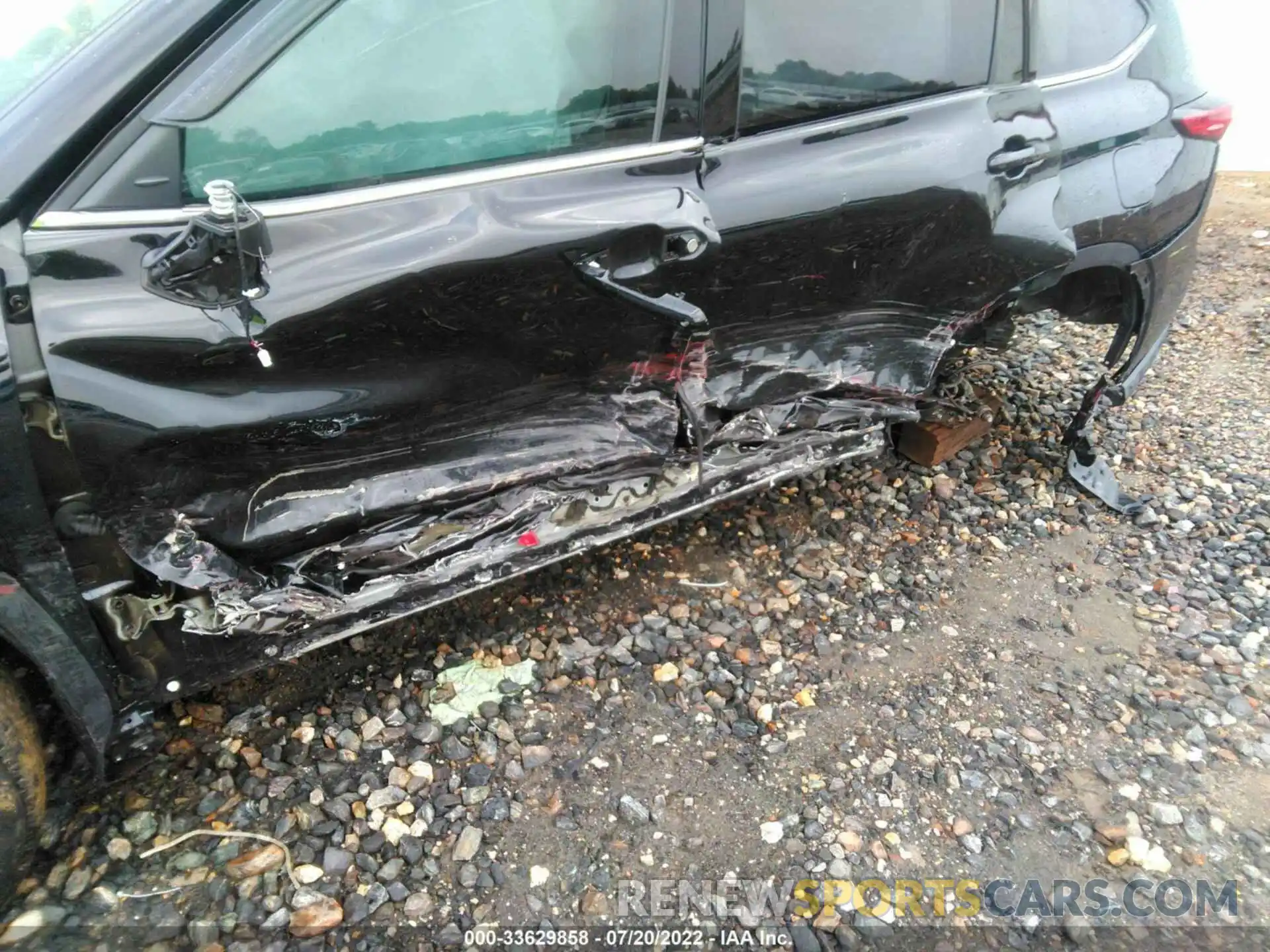 6 Photograph of a damaged car 5TDCZRAH0MS536574 TOYOTA HIGHLANDER 2021