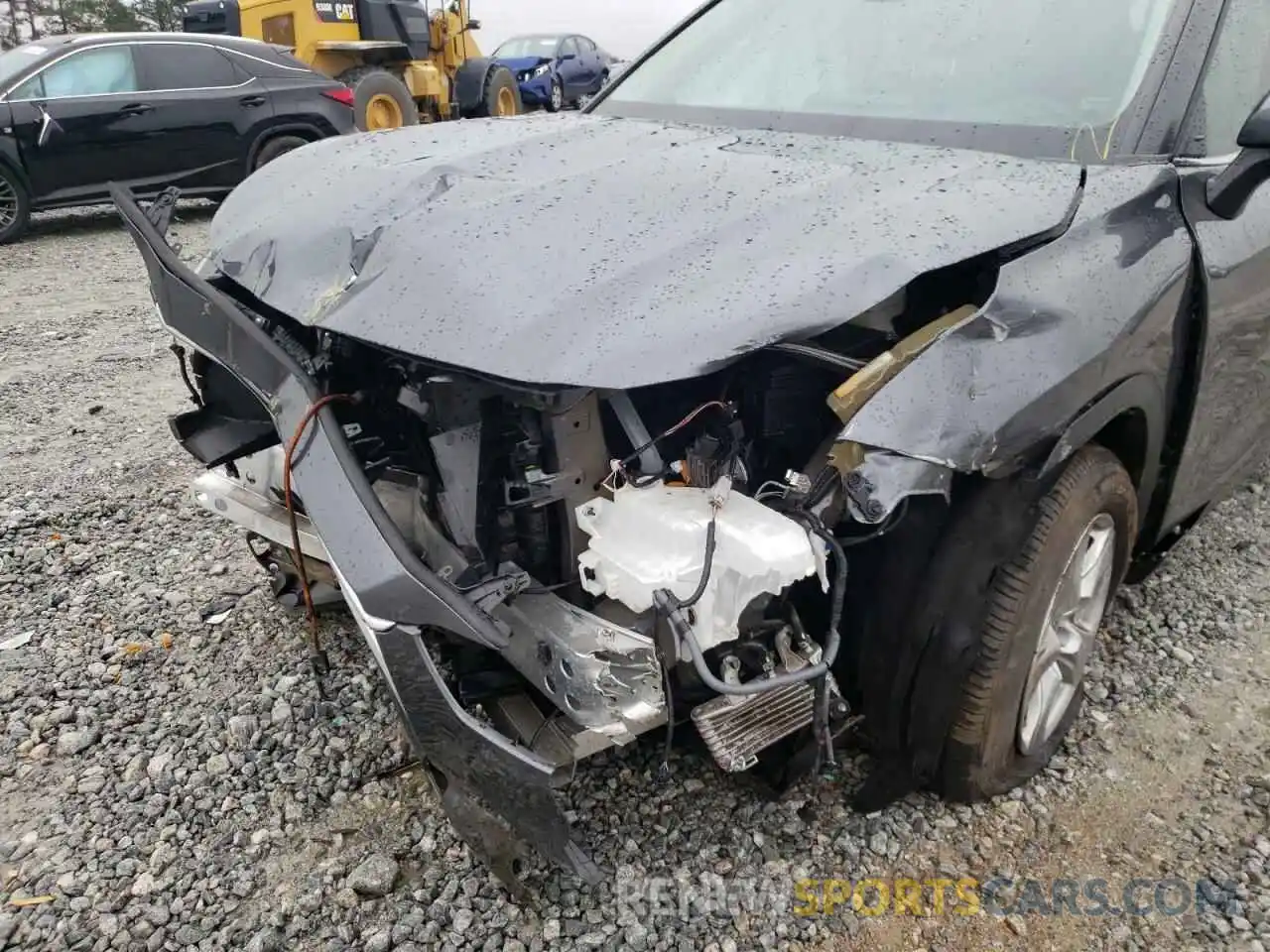 9 Photograph of a damaged car 5TDCZRAH2MS045987 TOYOTA HIGHLANDER 2021