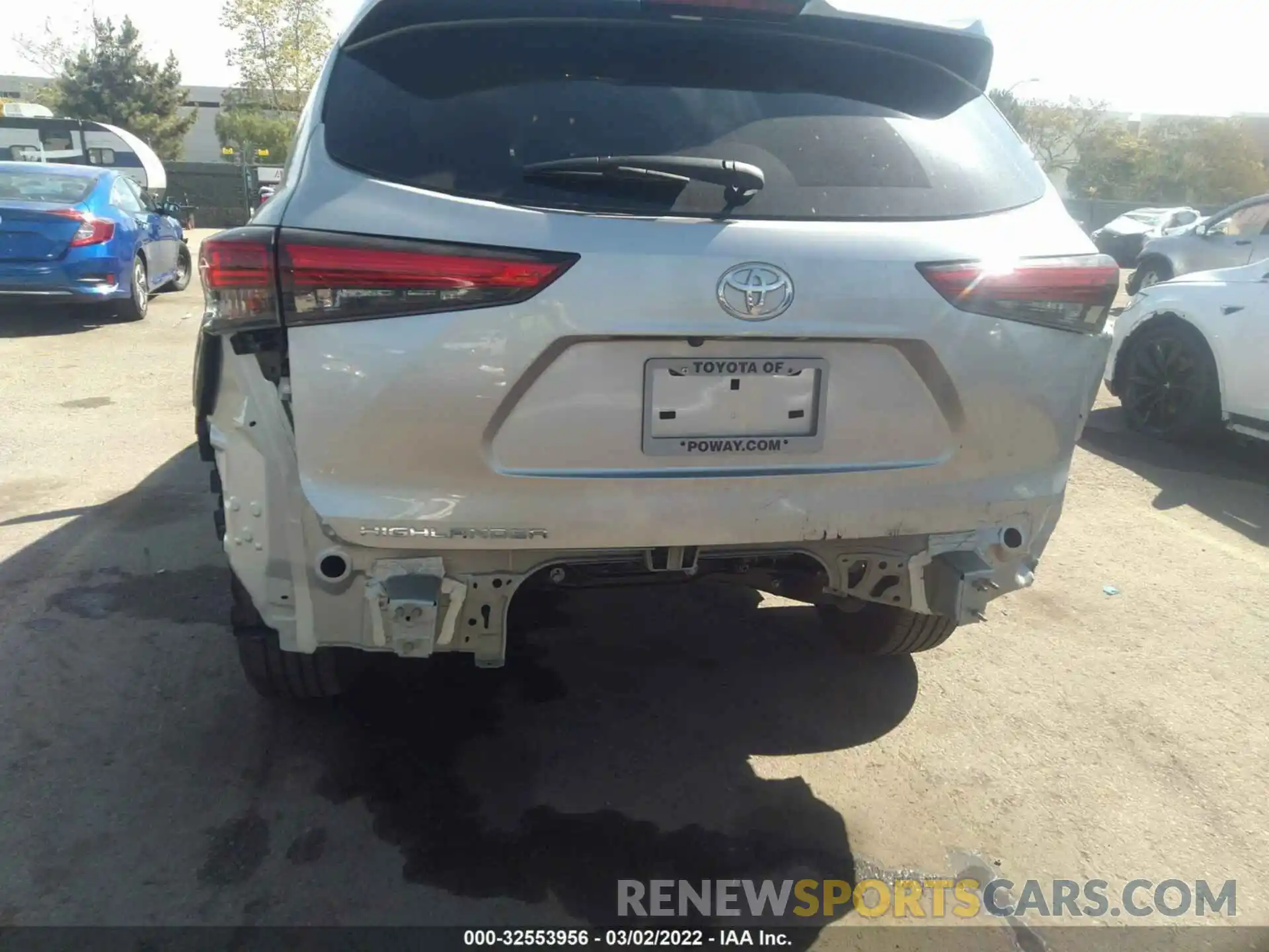 6 Photograph of a damaged car 5TDCZRAH2MS534082 TOYOTA HIGHLANDER 2021