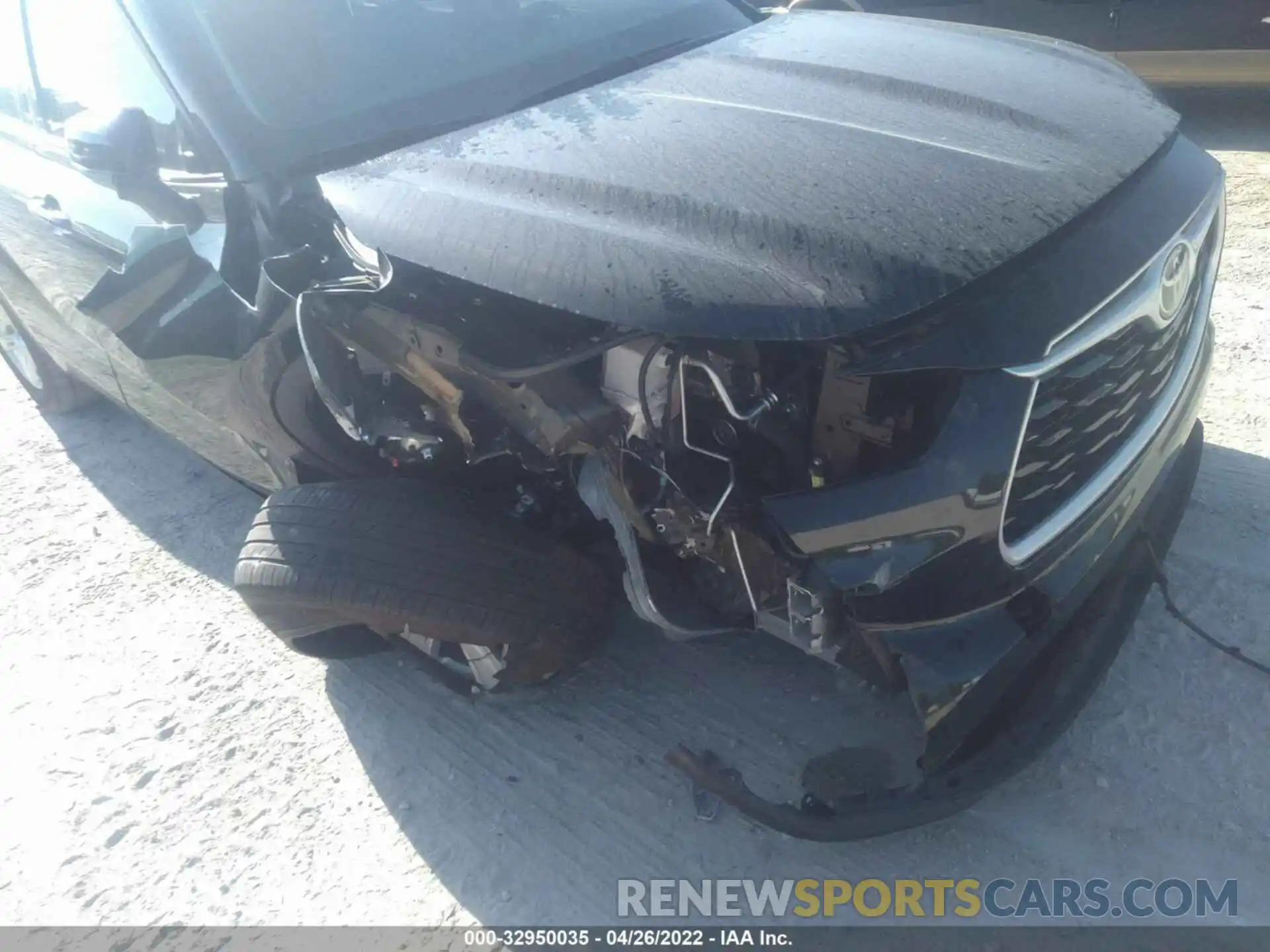 6 Photograph of a damaged car 5TDCZRAH4MS031427 TOYOTA HIGHLANDER 2021