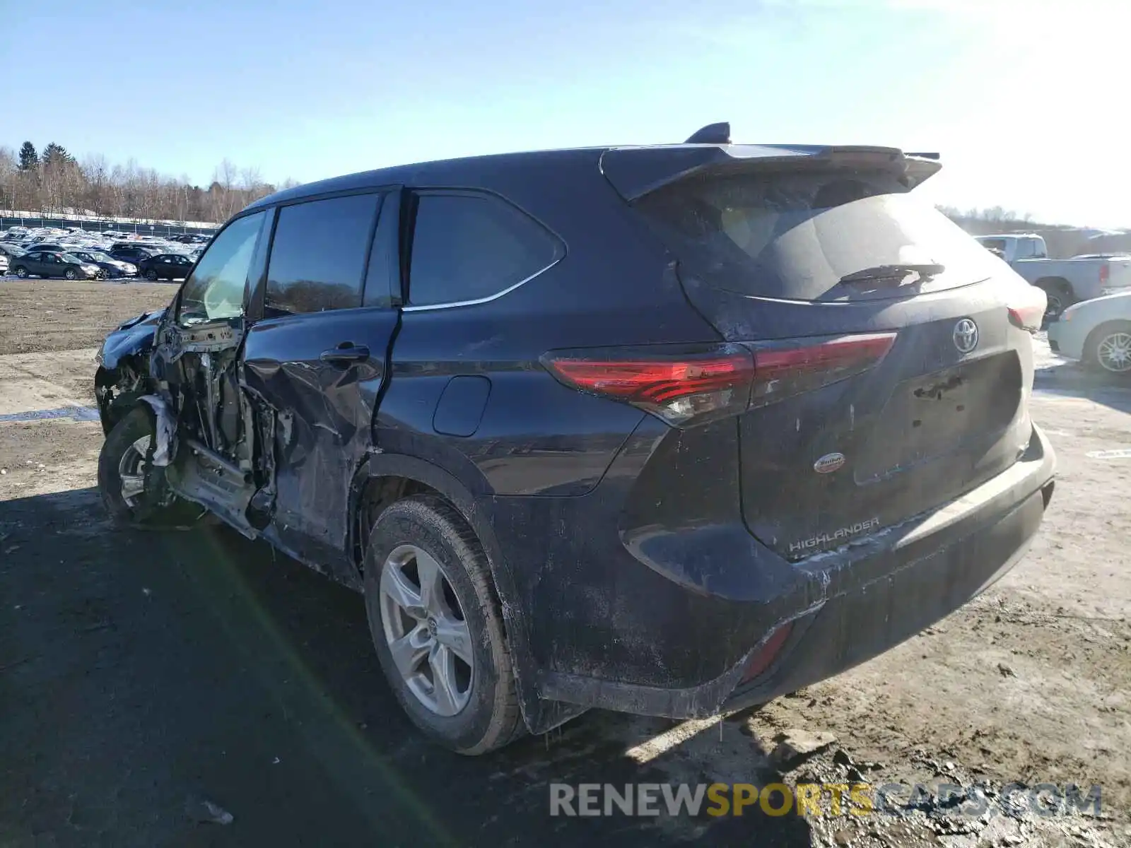 3 Photograph of a damaged car 5TDCZRBH1MS067705 TOYOTA HIGHLANDER 2021