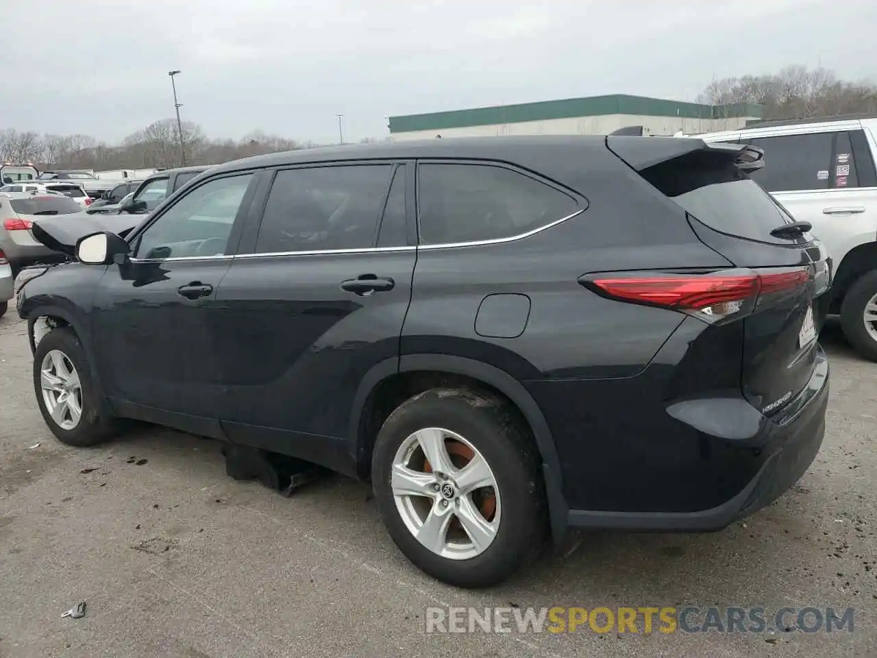 2 Photograph of a damaged car 5TDCZRBH5MS143121 TOYOTA HIGHLANDER 2021