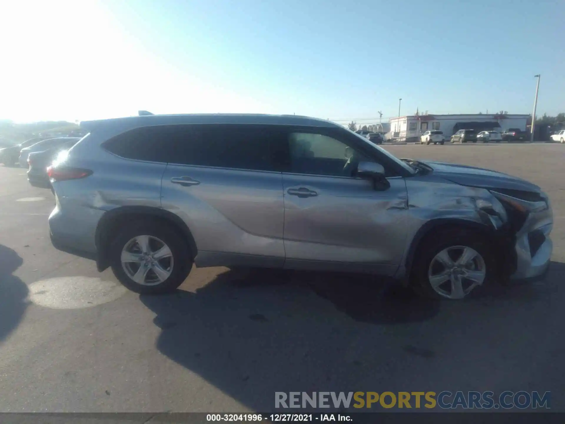 6 Photograph of a damaged car 5TDCZRBH7MS153925 TOYOTA HIGHLANDER 2021