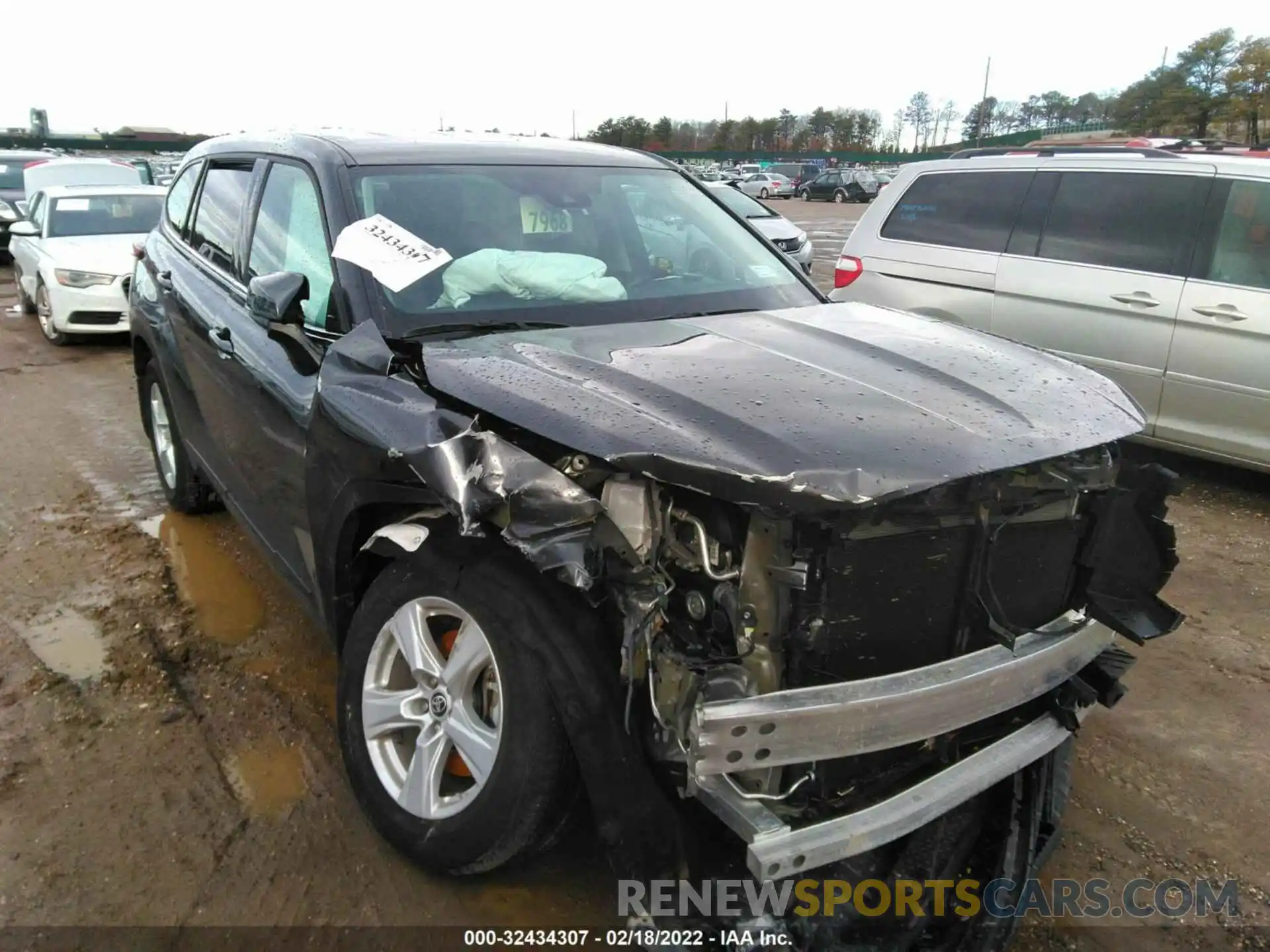 6 Photograph of a damaged car 5TDCZRBH8MS095940 TOYOTA HIGHLANDER 2021