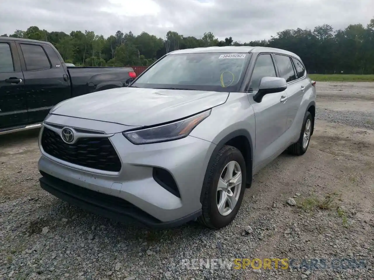 2 Photograph of a damaged car 5TDCZRBH9MS159774 TOYOTA HIGHLANDER 2021