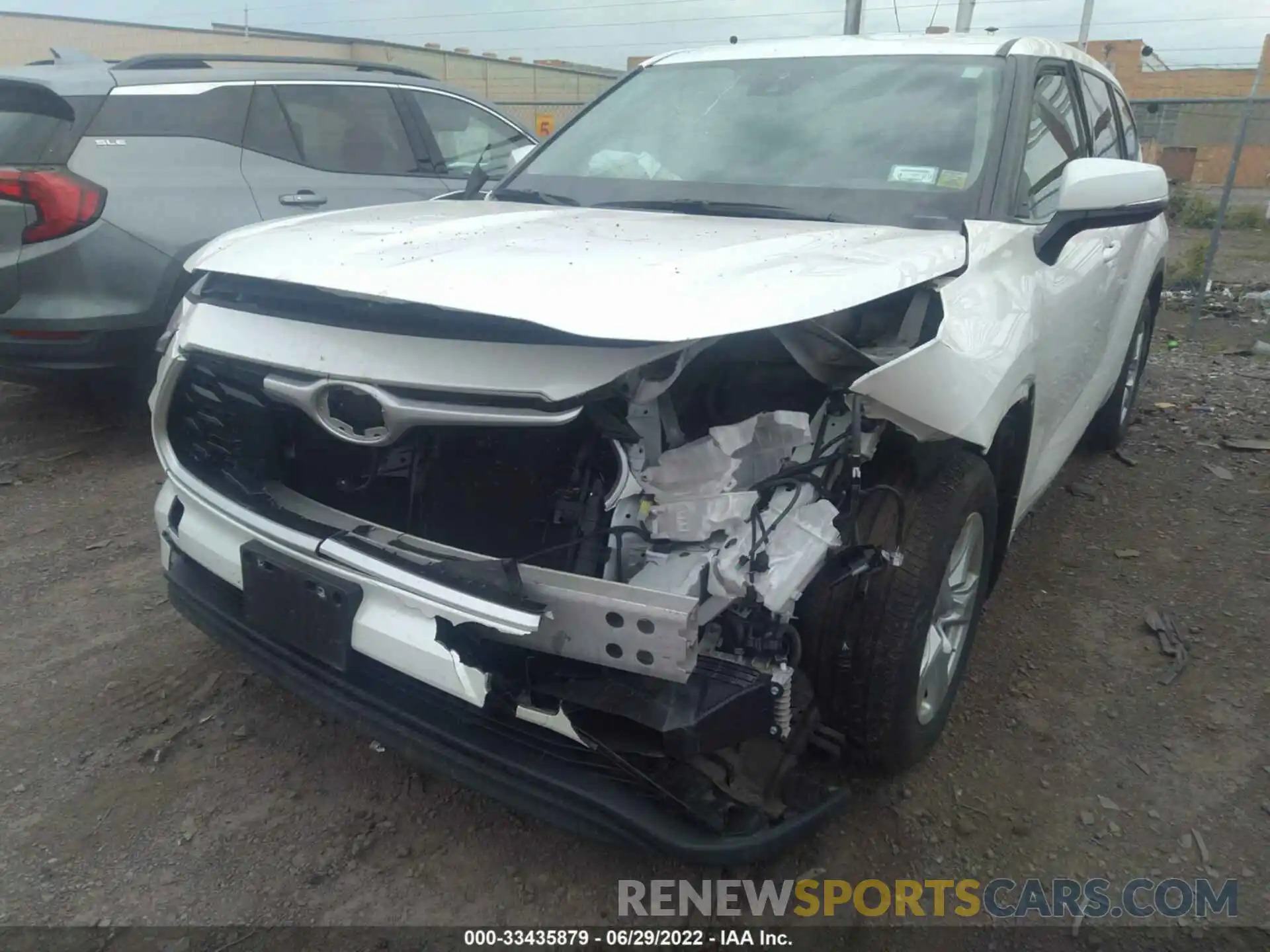 6 Photograph of a damaged car 5TDCZRBHXMS071820 TOYOTA HIGHLANDER 2021