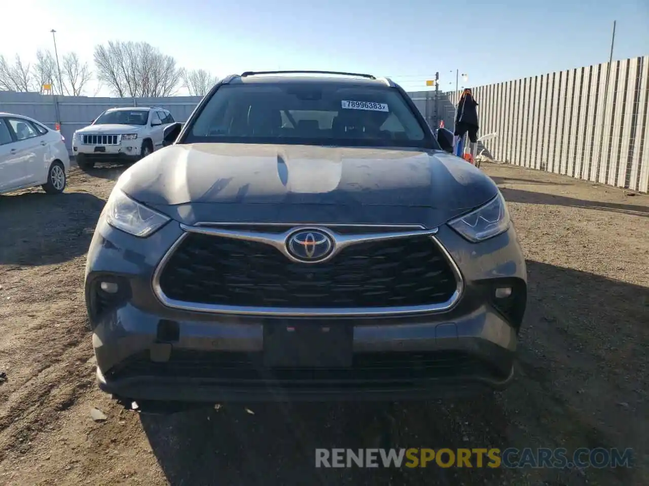 5 Photograph of a damaged car 5TDDBRCH5MS530484 TOYOTA HIGHLANDER 2021