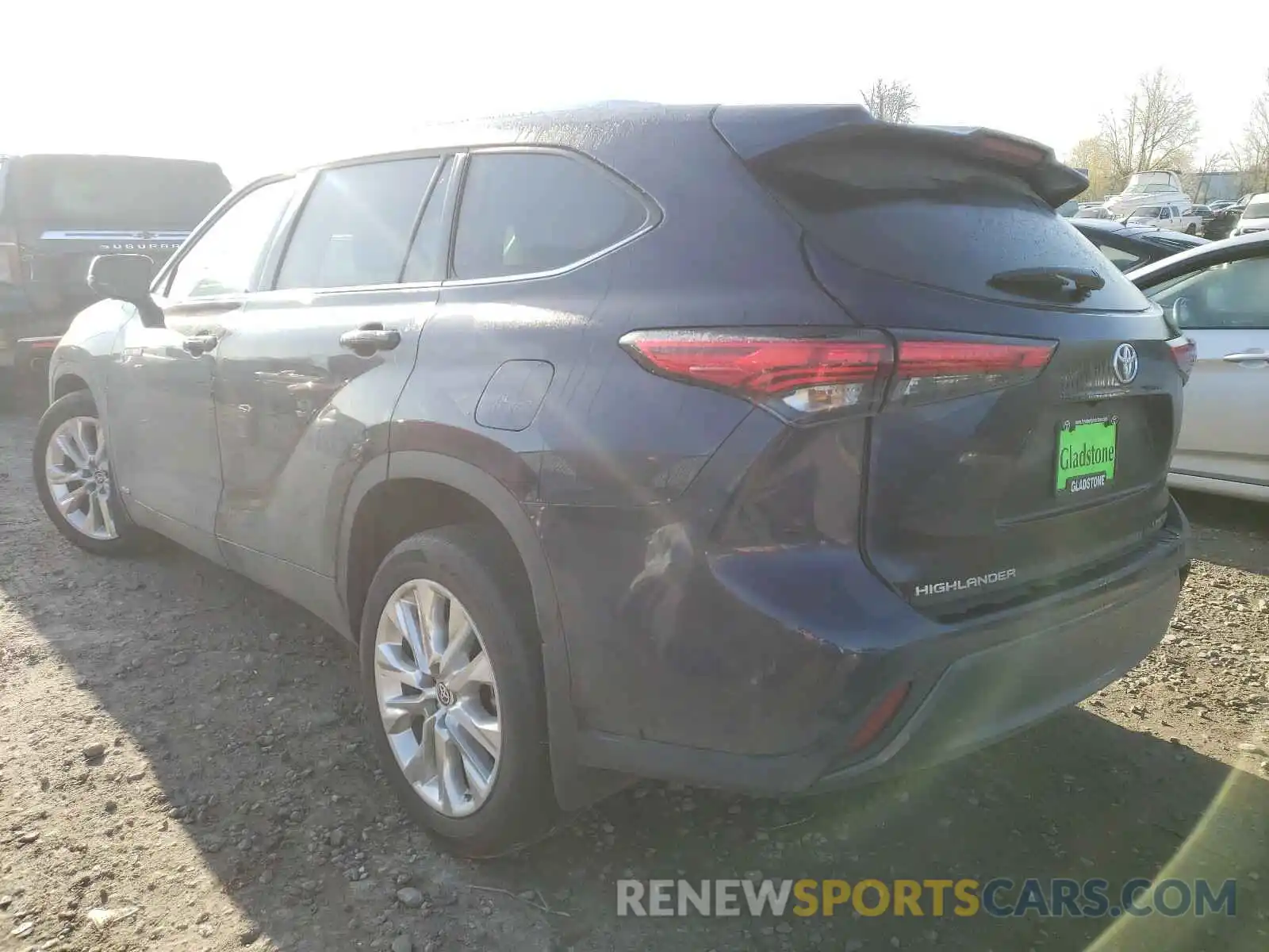 3 Photograph of a damaged car 5TDDBRCH7MS026342 TOYOTA HIGHLANDER 2021