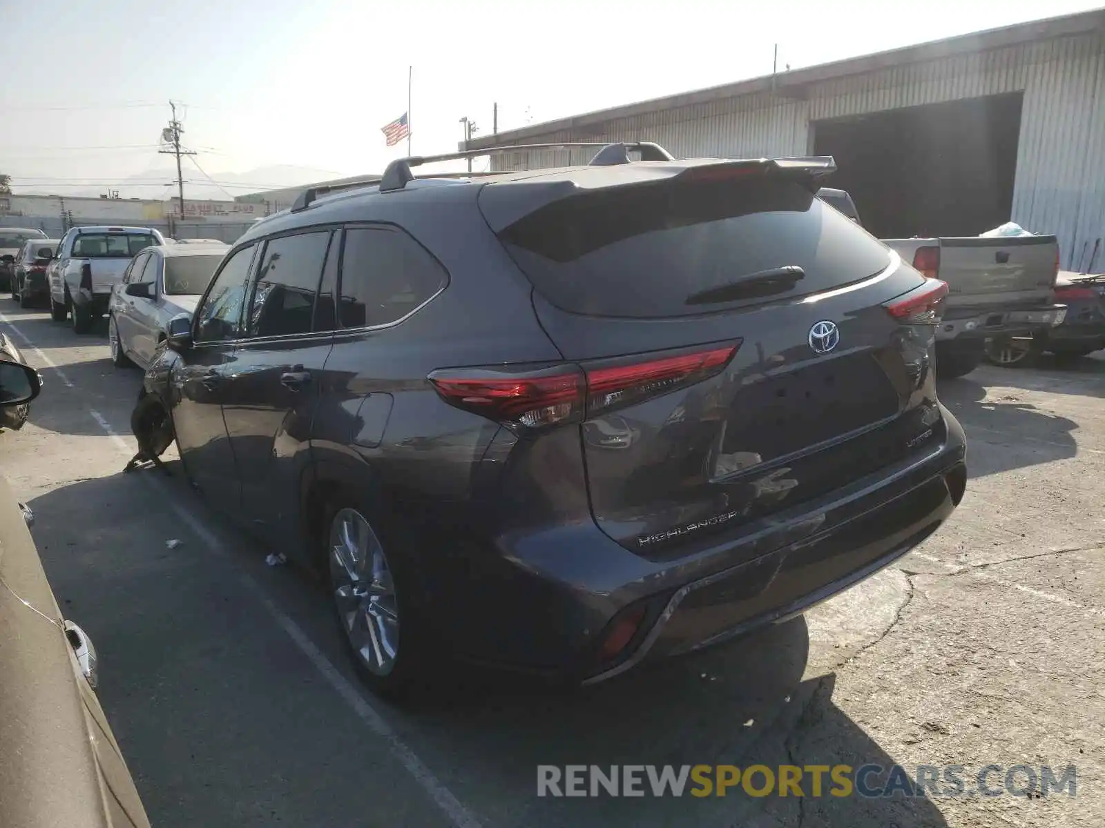 3 Photograph of a damaged car 5TDDBRCH8MS052092 TOYOTA HIGHLANDER 2021