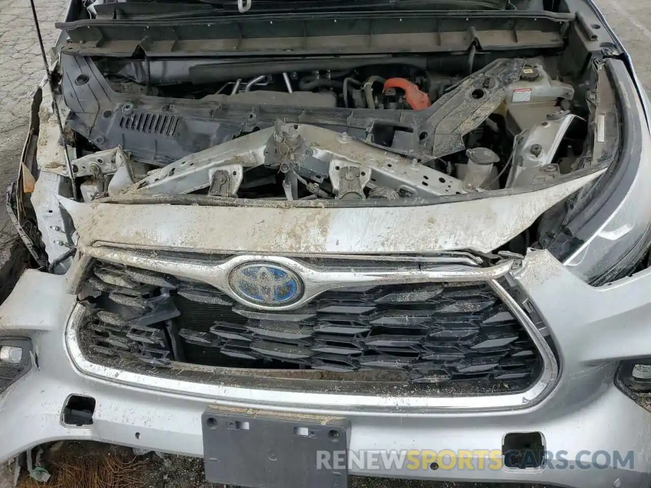 12 Photograph of a damaged car 5TDDBRCH9MS022762 TOYOTA HIGHLANDER 2021