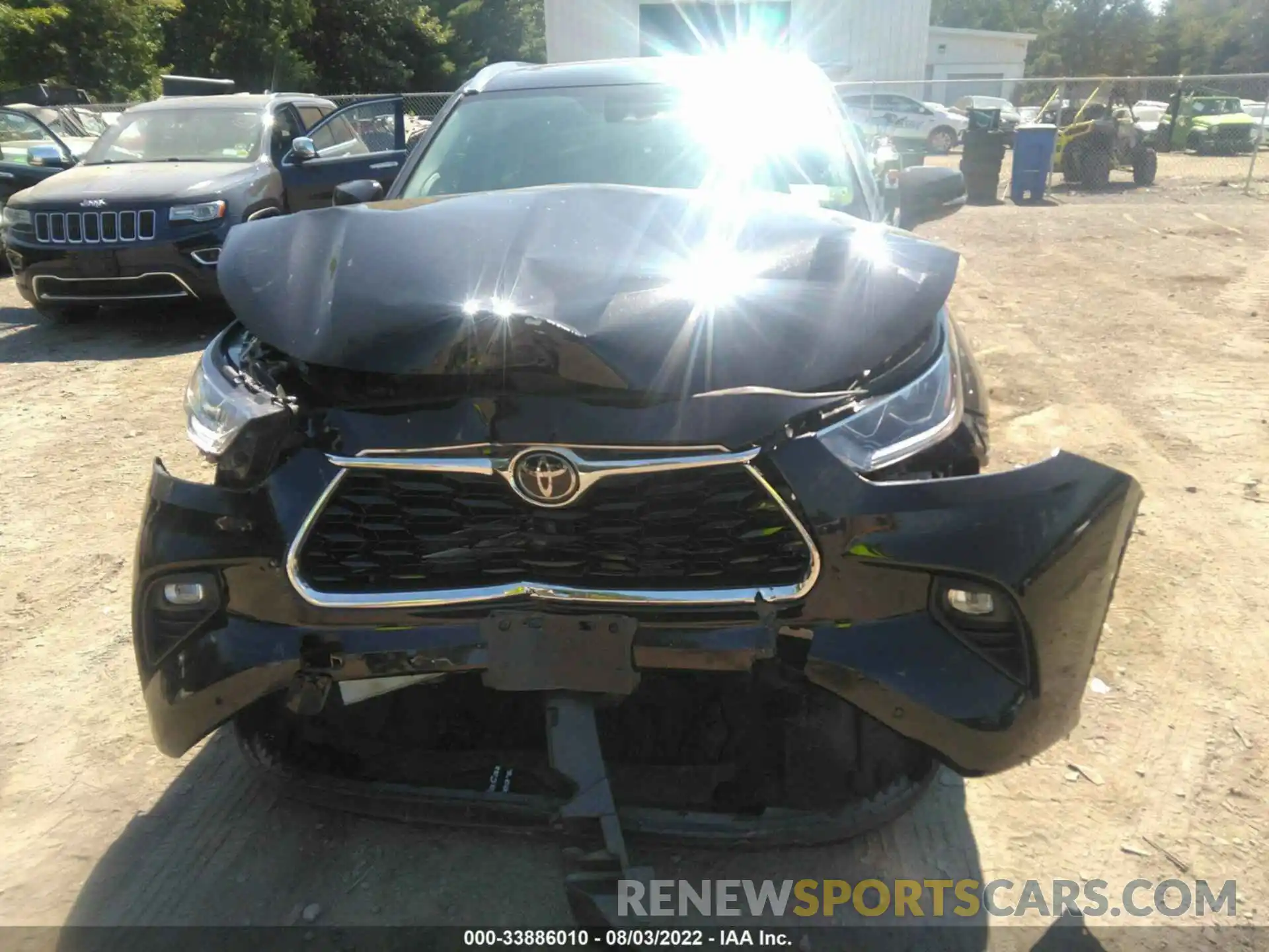 6 Photograph of a damaged car 5TDDZRBH0MS093054 TOYOTA HIGHLANDER 2021