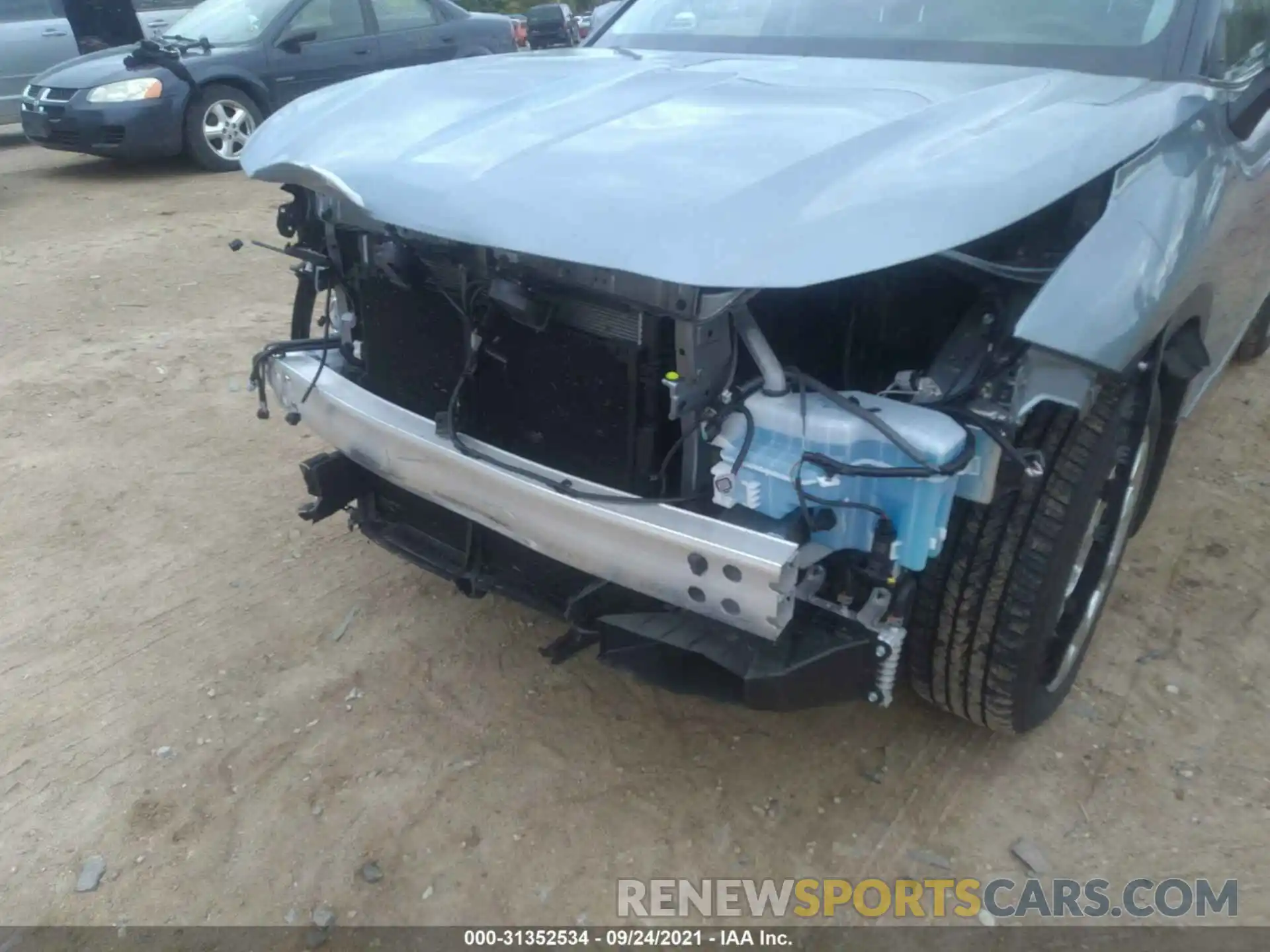 6 Photograph of a damaged car 5TDDZRBH1MS097498 TOYOTA HIGHLANDER 2021