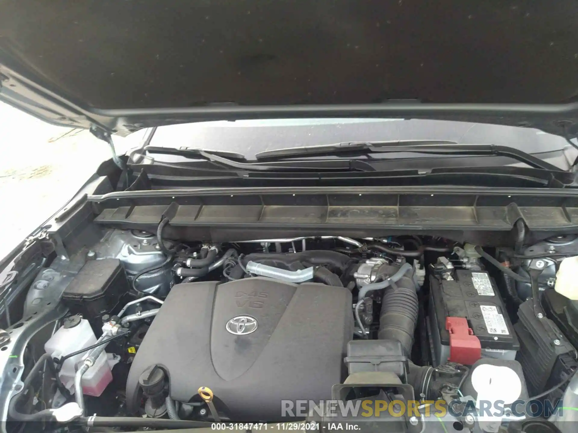 10 Фотография поврежденного автомобиля 5TDDZRBH2MS098174 TOYOTA HIGHLANDER 2021