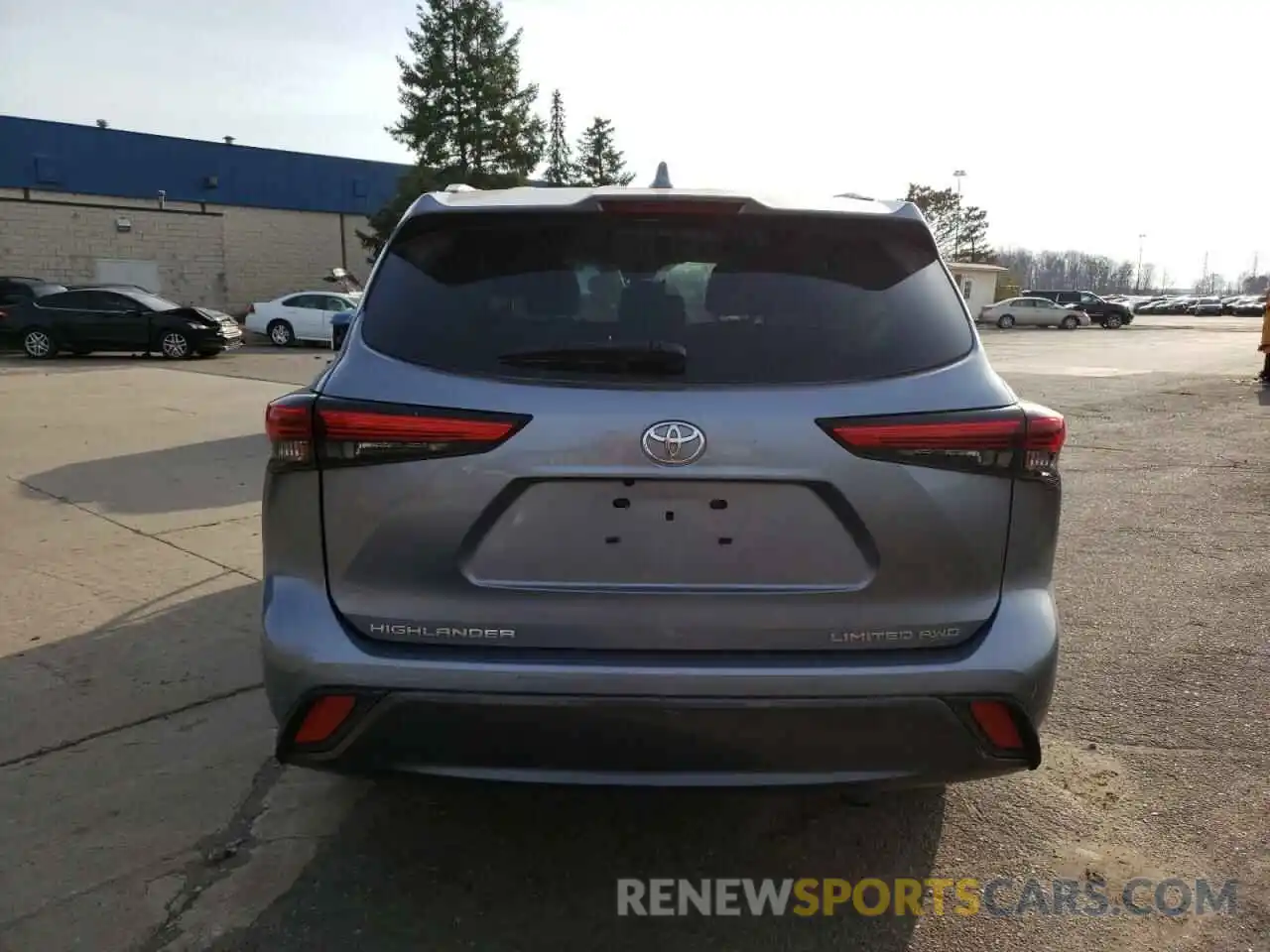 6 Photograph of a damaged car 5TDDZRBH3MS080430 TOYOTA HIGHLANDER 2021