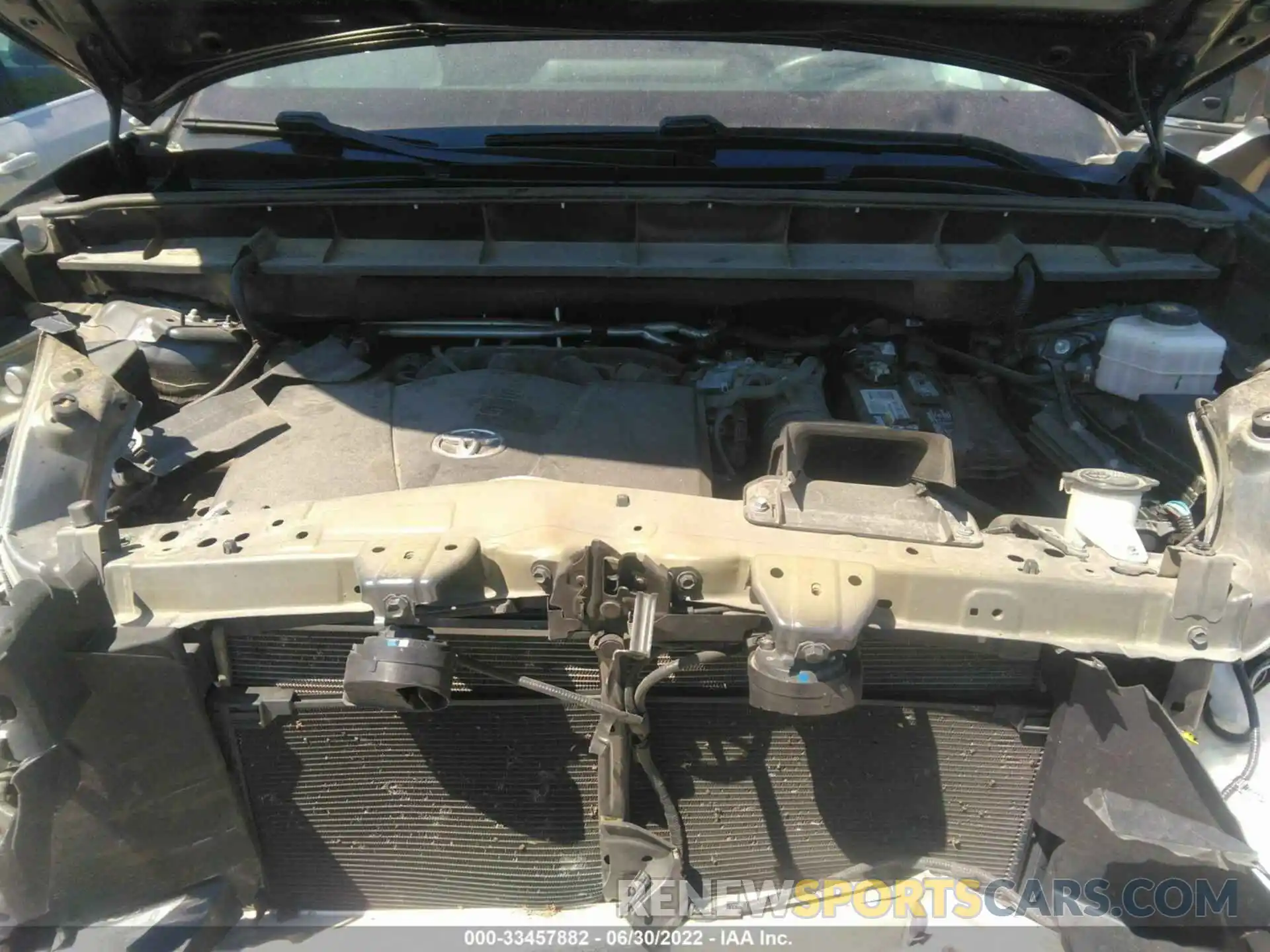 10 Фотография поврежденного автомобиля 5TDDZRBH4MS084129 TOYOTA HIGHLANDER 2021