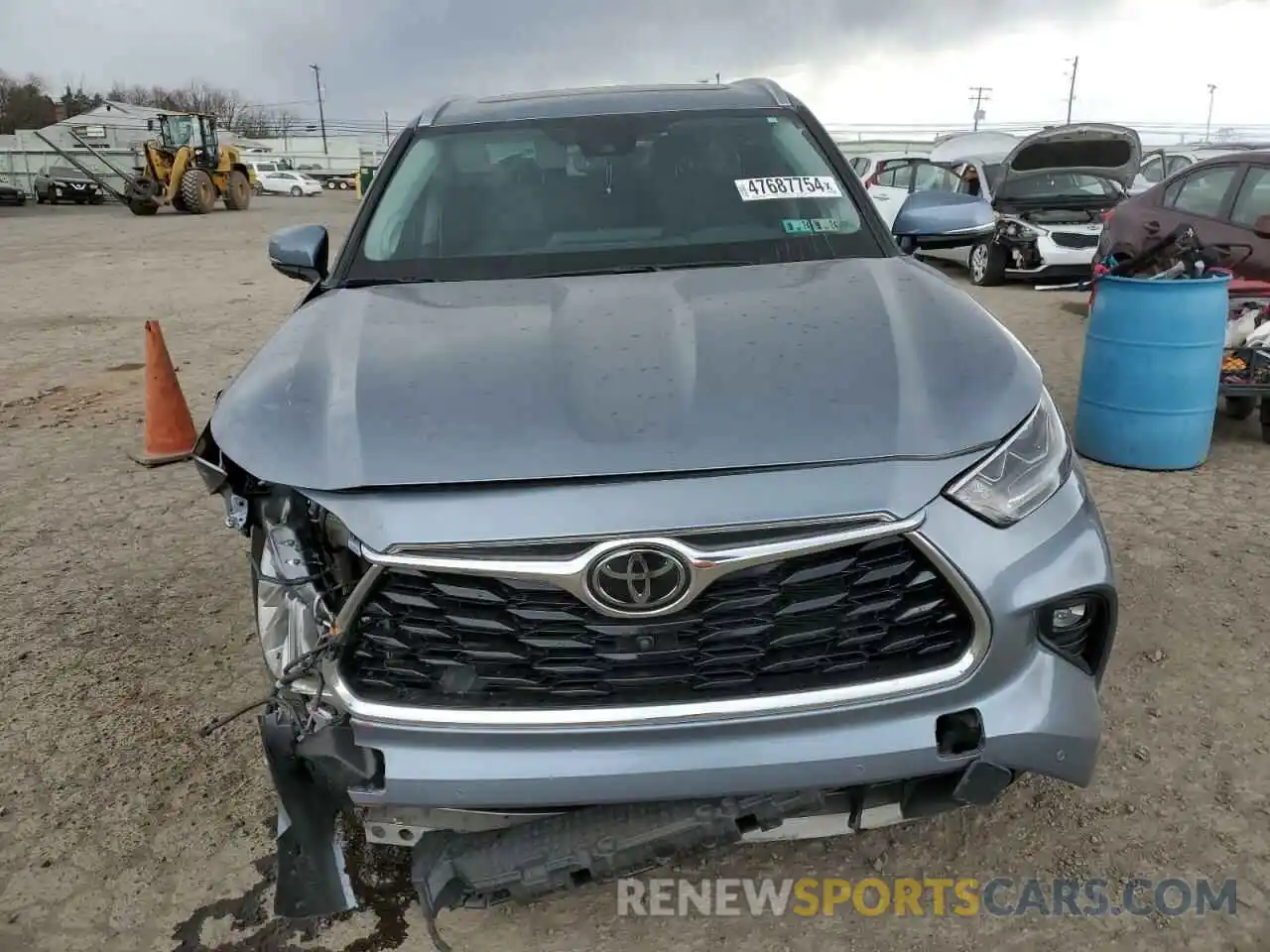 5 Photograph of a damaged car 5TDDZRBH4MS104959 TOYOTA HIGHLANDER 2021