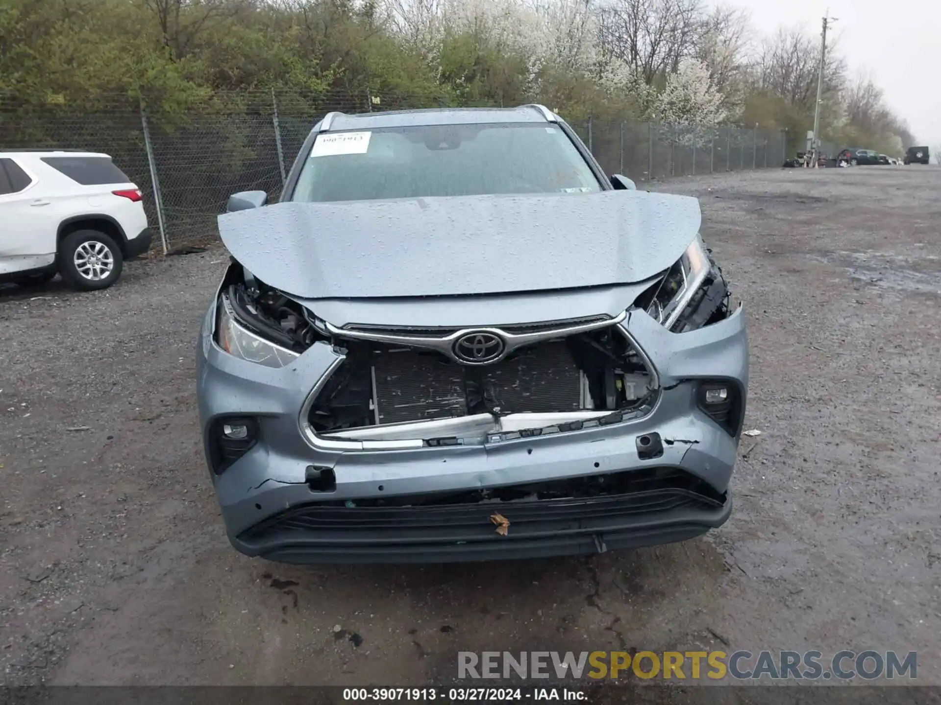 13 Photograph of a damaged car 5TDDZRBH4MS144961 TOYOTA HIGHLANDER 2021