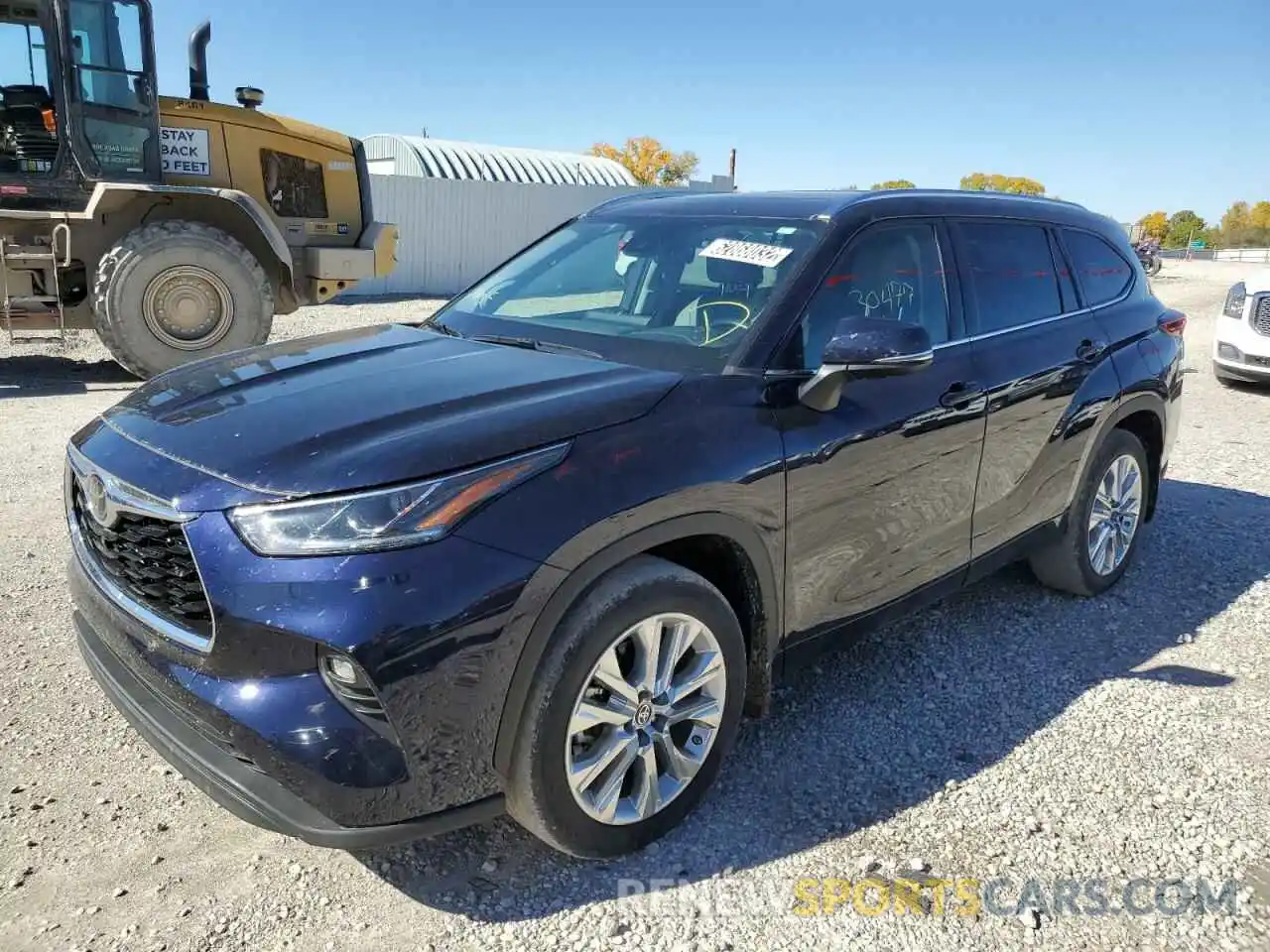 2 Photograph of a damaged car 5TDDZRBH4MS524608 TOYOTA HIGHLANDER 2021