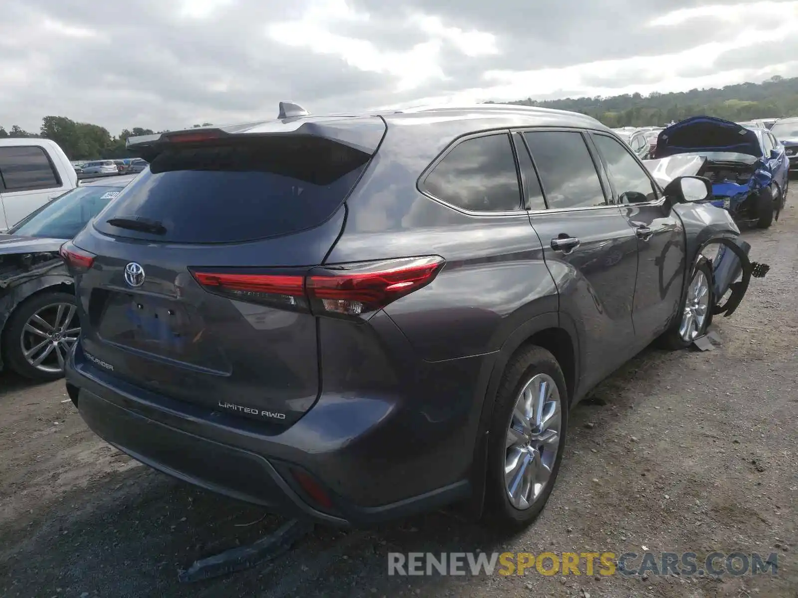 4 Photograph of a damaged car 5TDDZRBH5MS089923 TOYOTA HIGHLANDER 2021