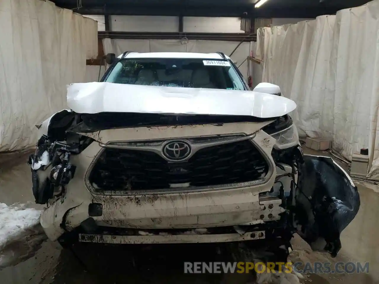 5 Photograph of a damaged car 5TDDZRBH5MS121771 TOYOTA HIGHLANDER 2021